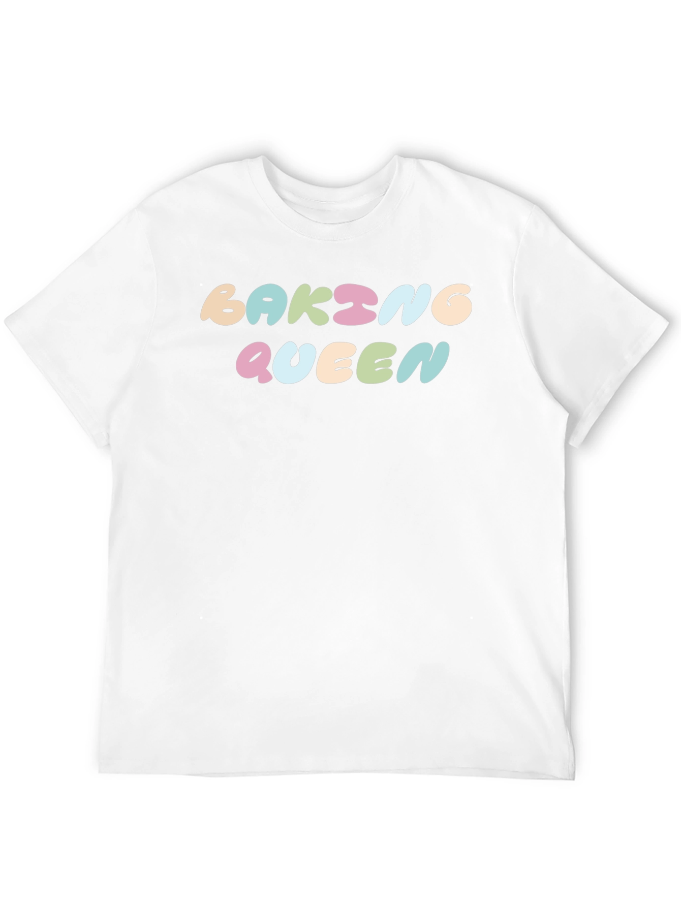 Black Baking Queen Black T-Shirt view 12