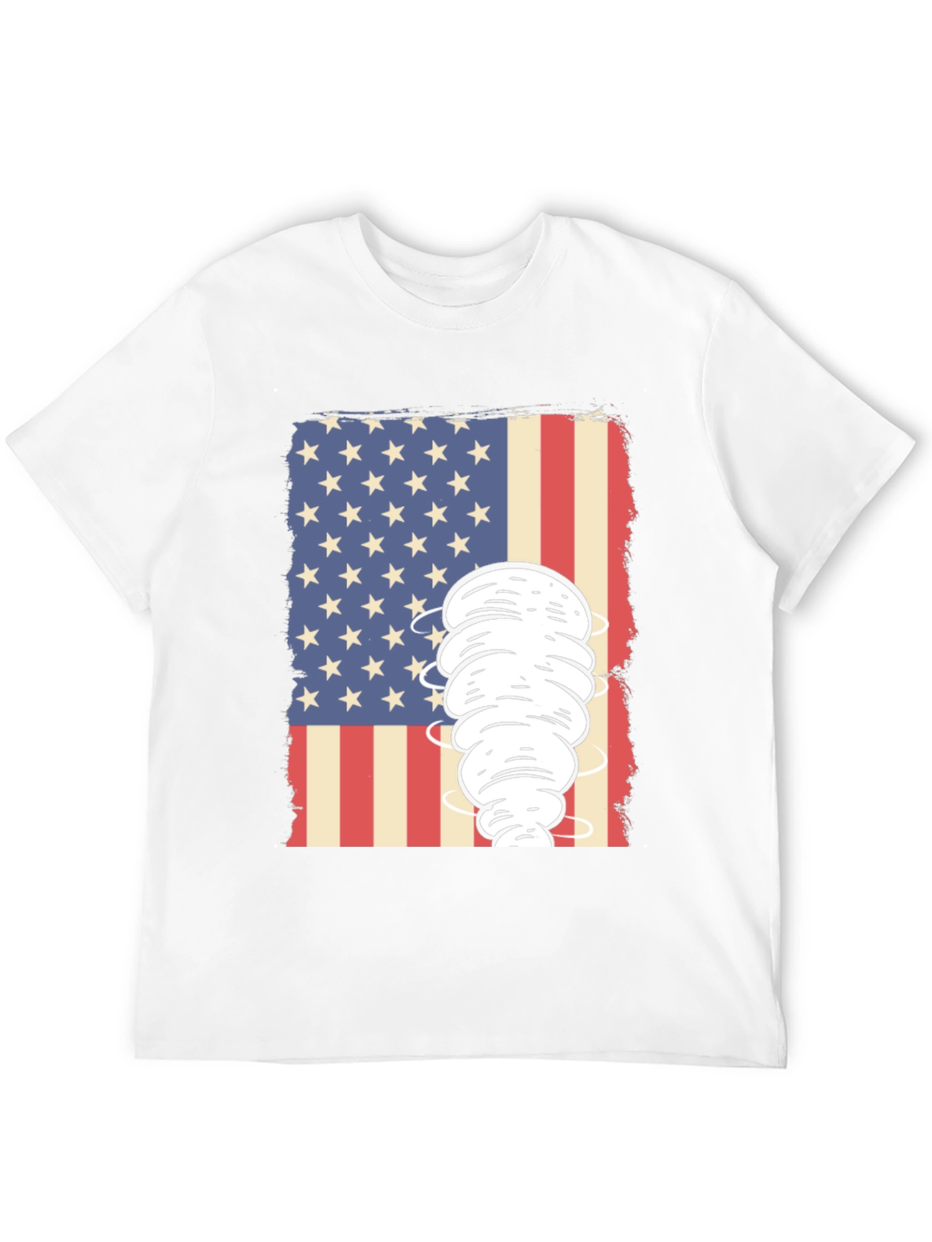 Black American Tornado Graphic Tee view 12