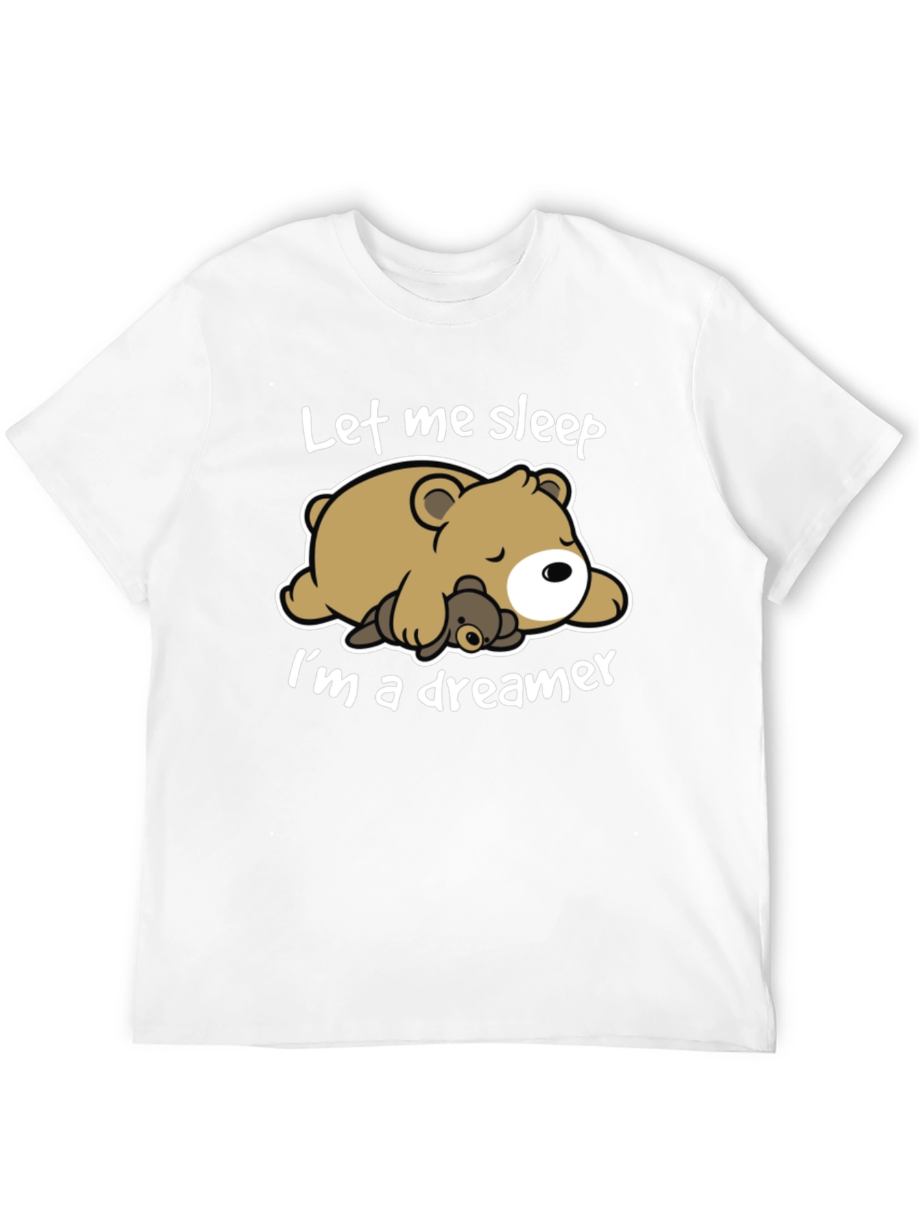 Black Let Me Sleep T-Shirt - Bear Dreamer Tee view 12
