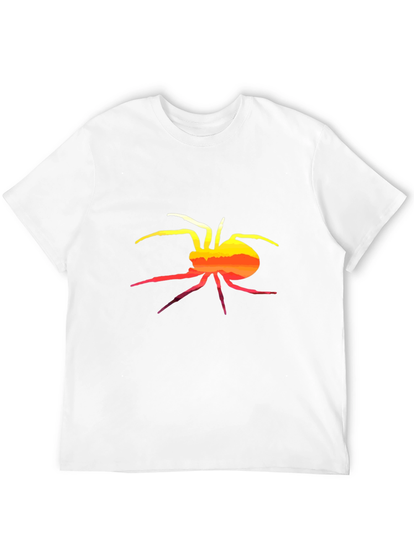 Black Sunset Spider Graphic Tee - Black view 12