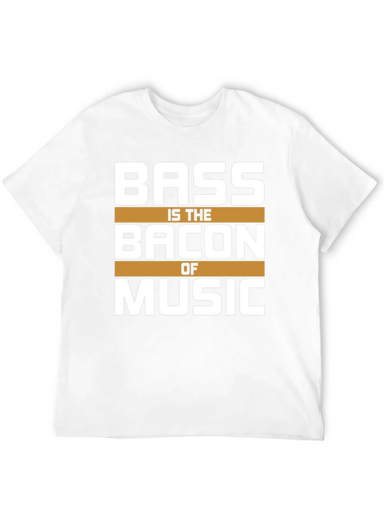 Black Bass is the Bacon of Music T-Shirt view 12