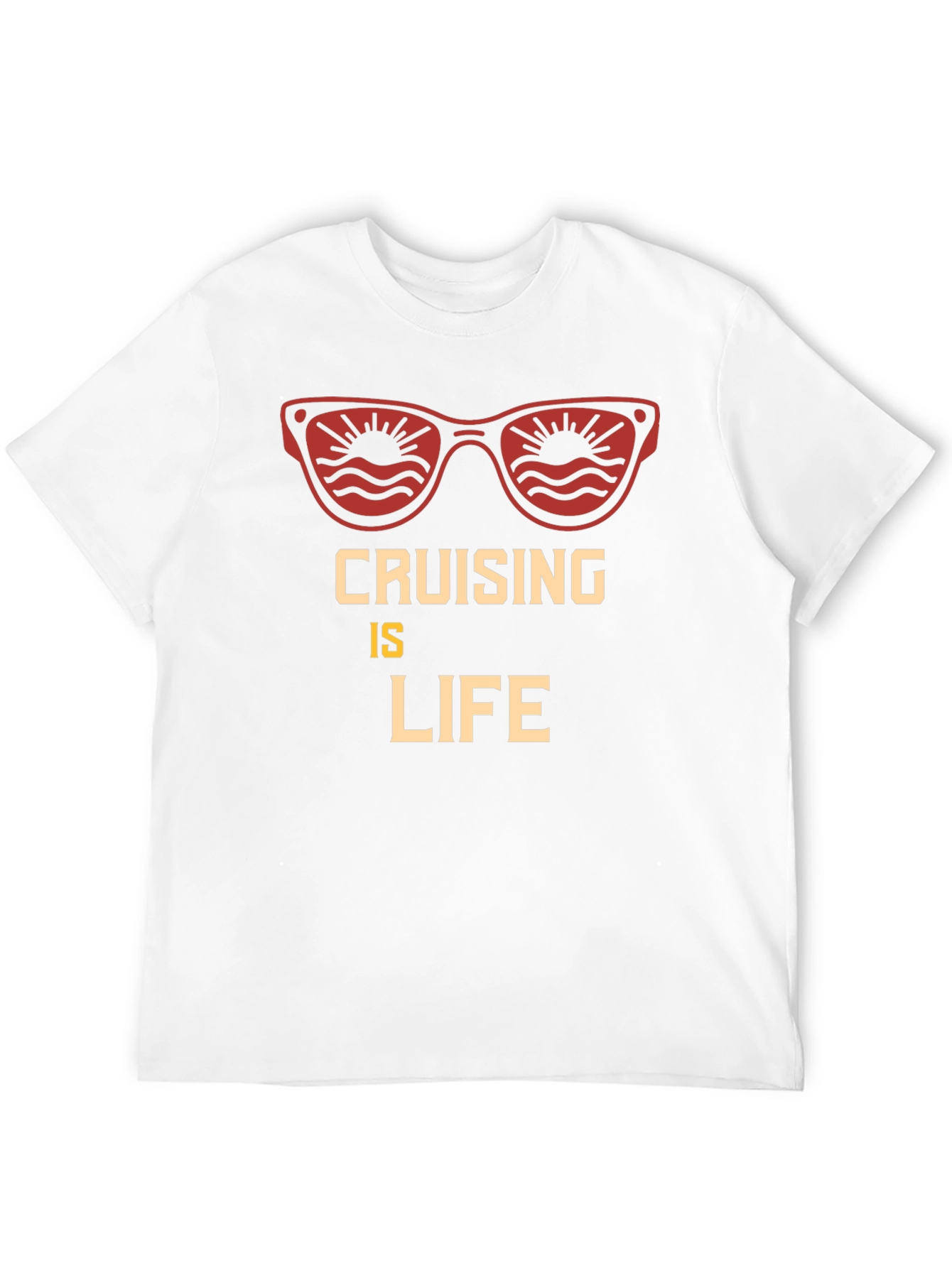 Black Cruising Is Life Graphic Tee view 12
