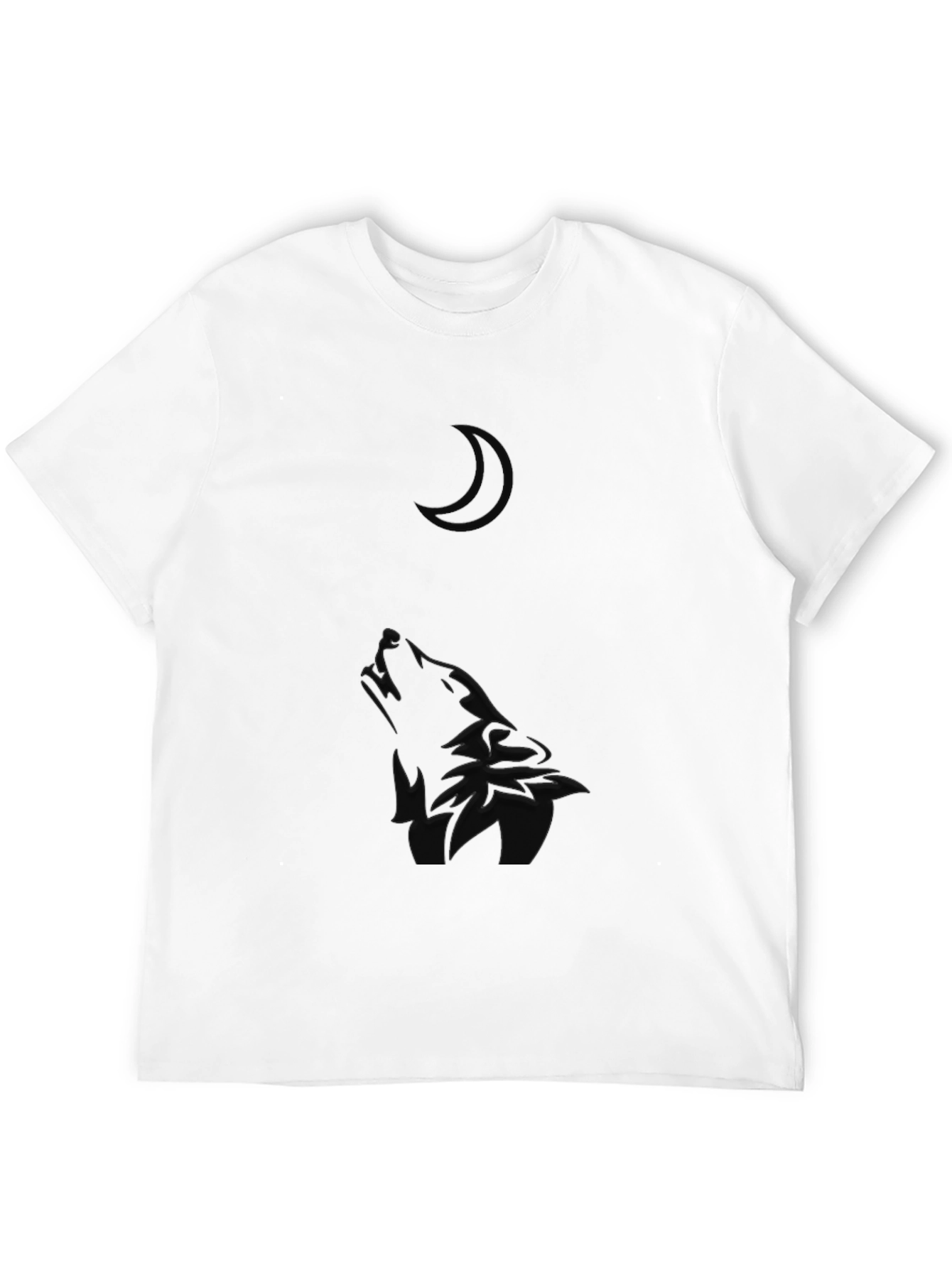 Black Midnight Howl Black T-Shirt view 12