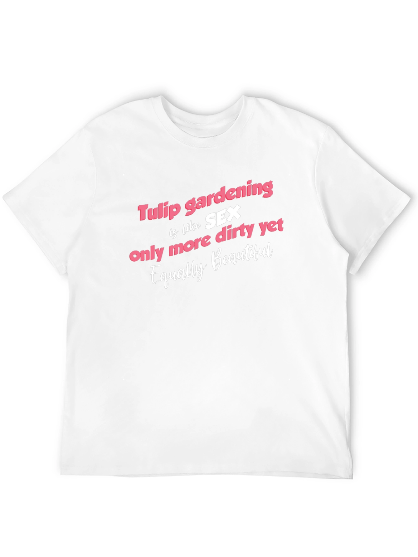 Black Tulip Gardening Like Sex Black T-Shirt view 12