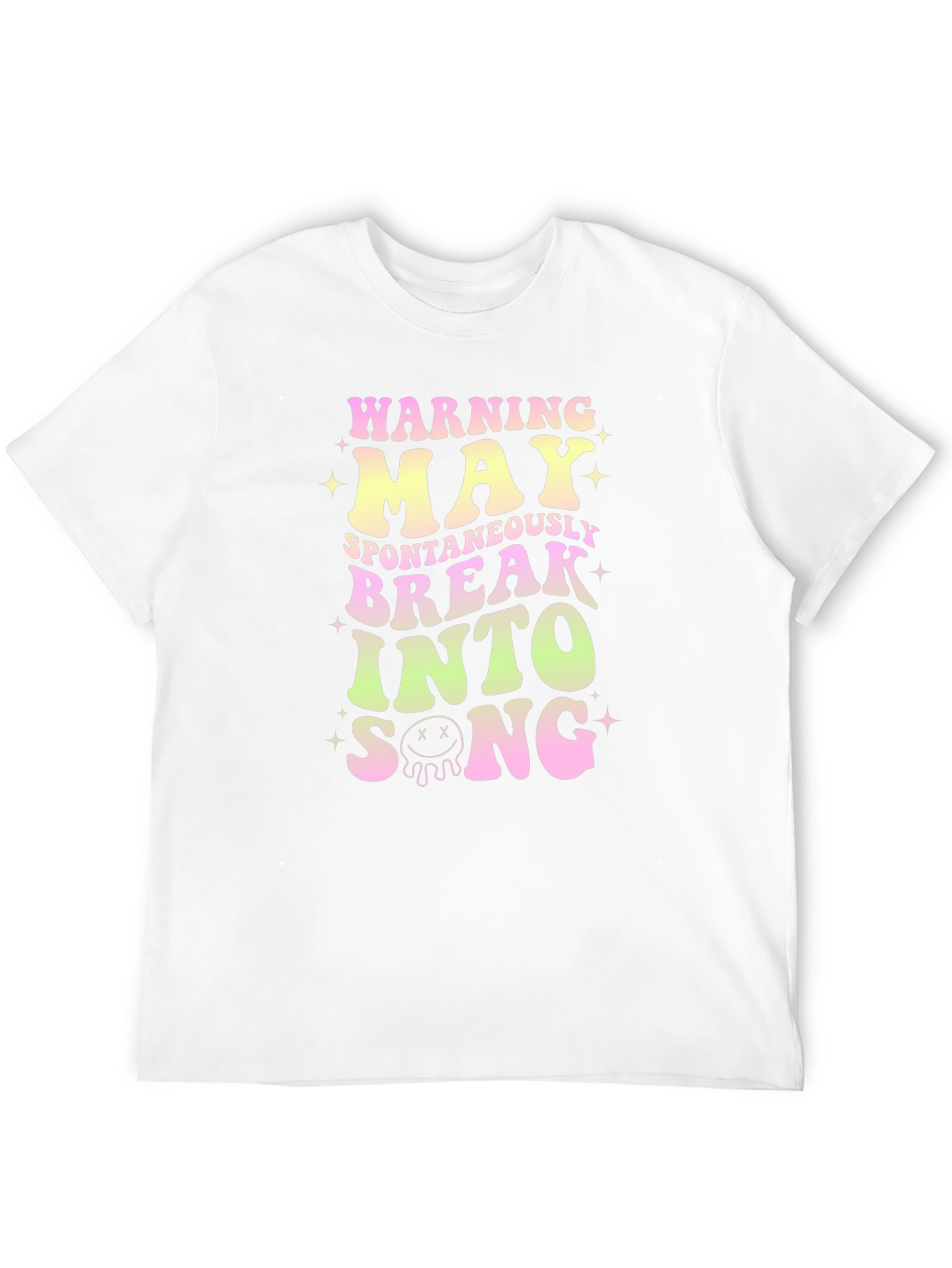 Black Warning May Spontaneously Break Into Song T-Shirt view 12