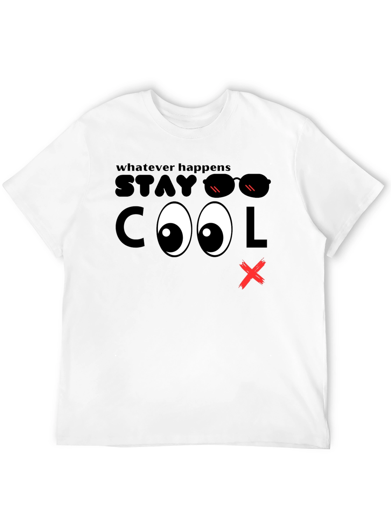 Black Stay Cool Graphic T-Shirt - Men's Black Tee view 12