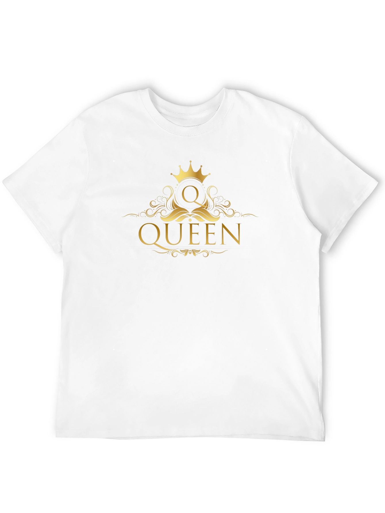Black Queen Crown Graphic Black T-Shirt view 12