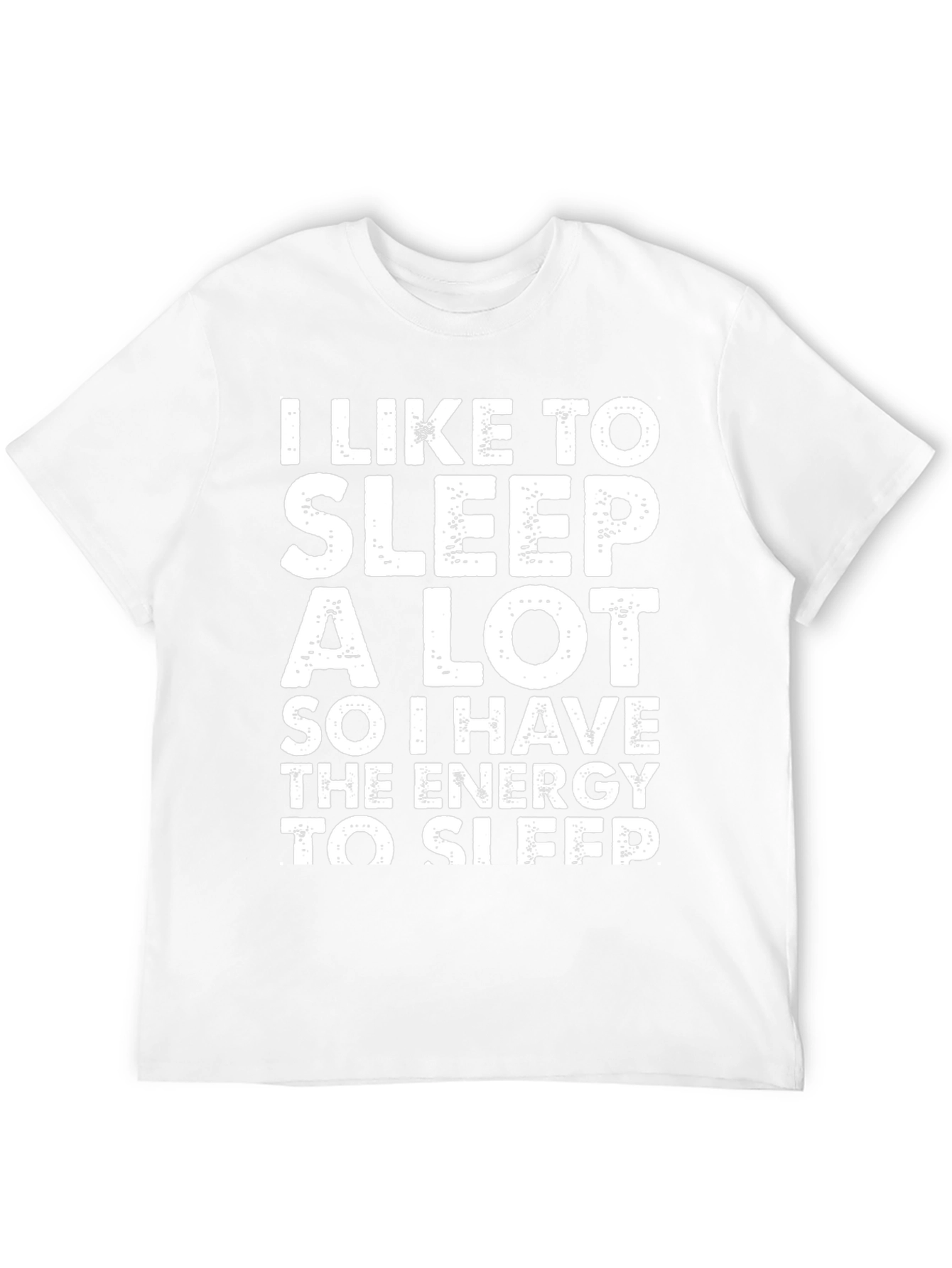 Black Funny Sleep T-Shirt: I Like To Sleep A Lot view 12