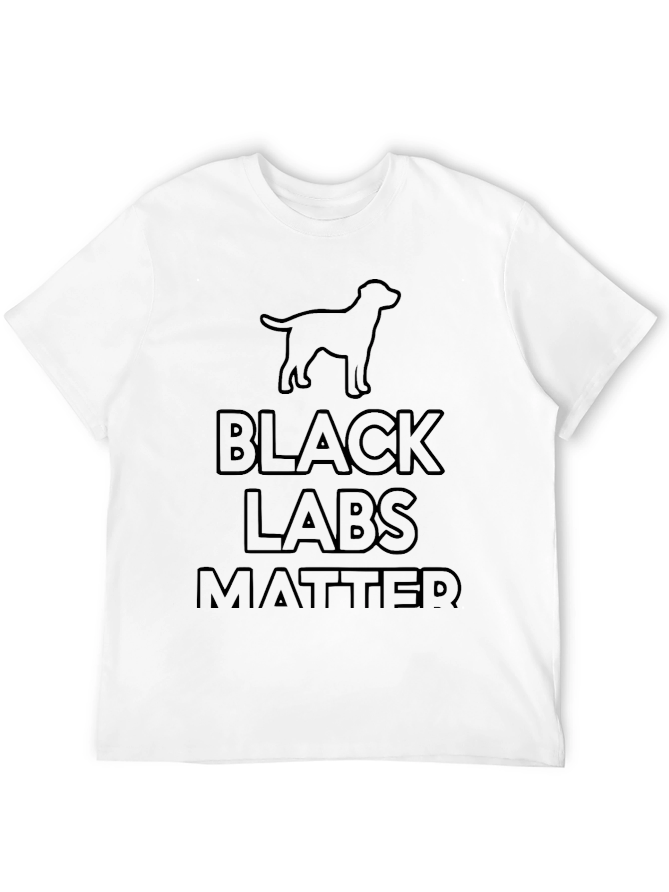 Black Black Labs Matter T-Shirt - Dog Lover Tee view 12