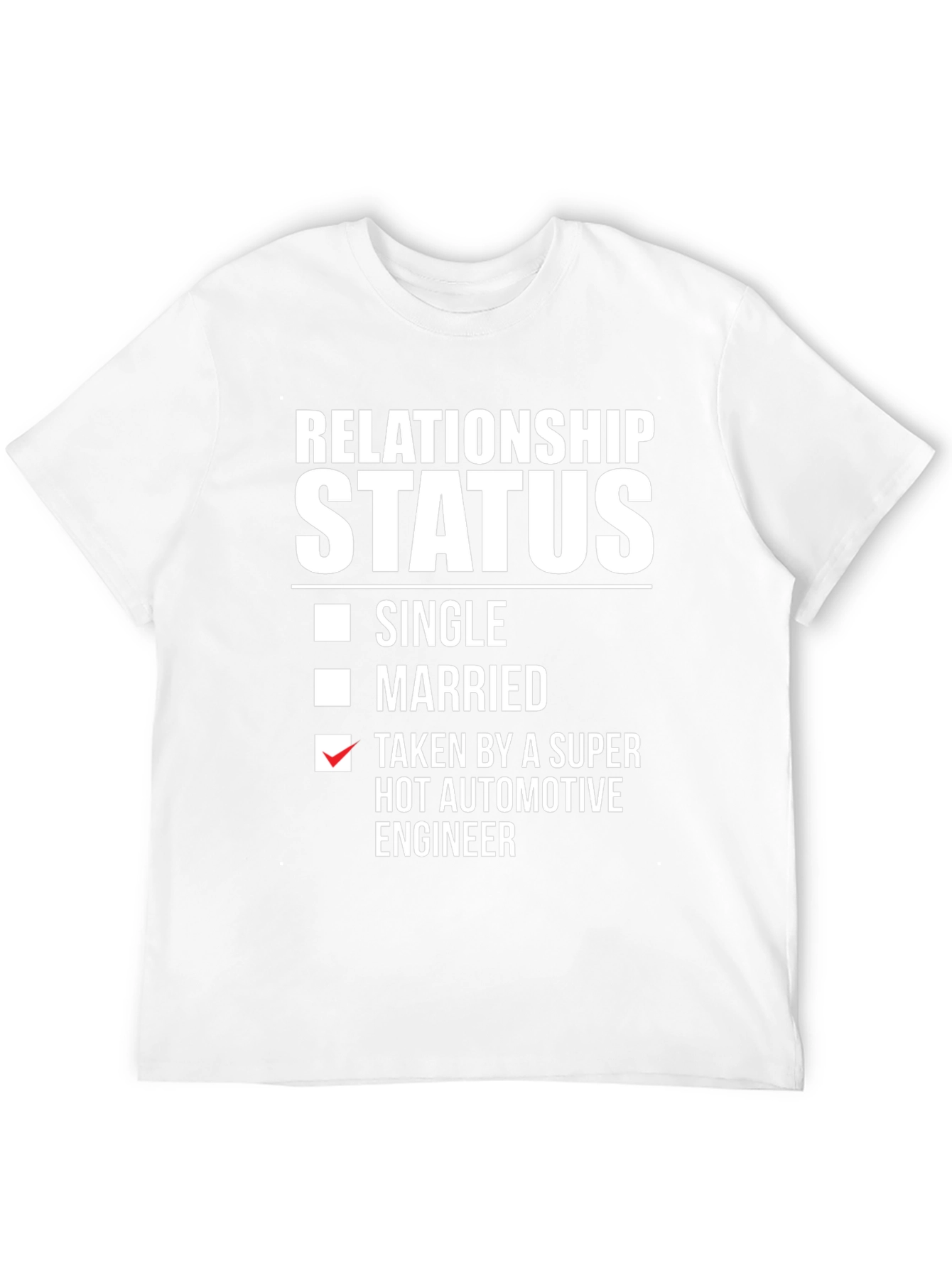 Black Relationship Status: Taken T-Shirt view 12