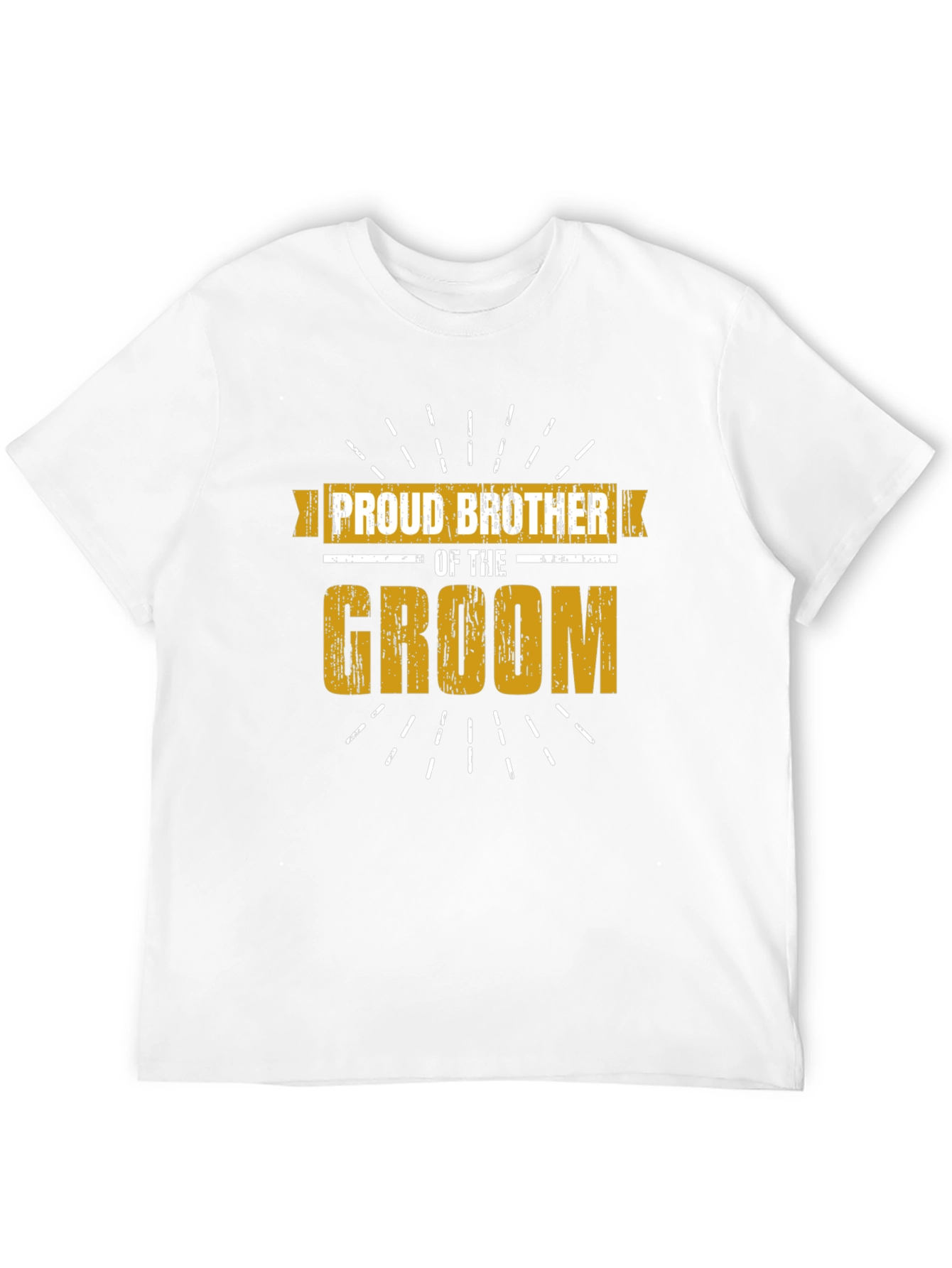 Proud Brother of the Groom T-Shirt - 12