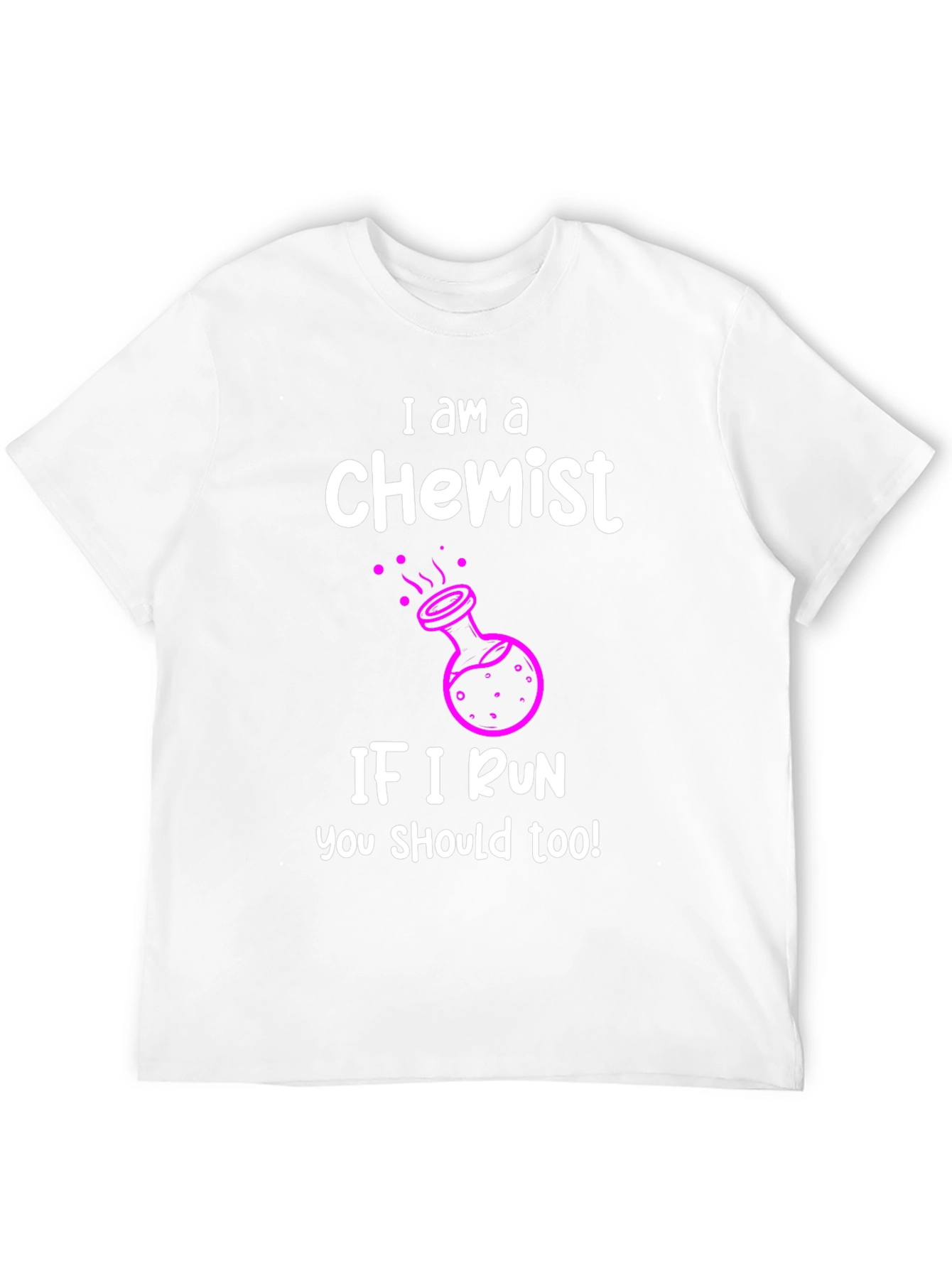 Black I am a Chemist Funny Science T-Shirt view 12