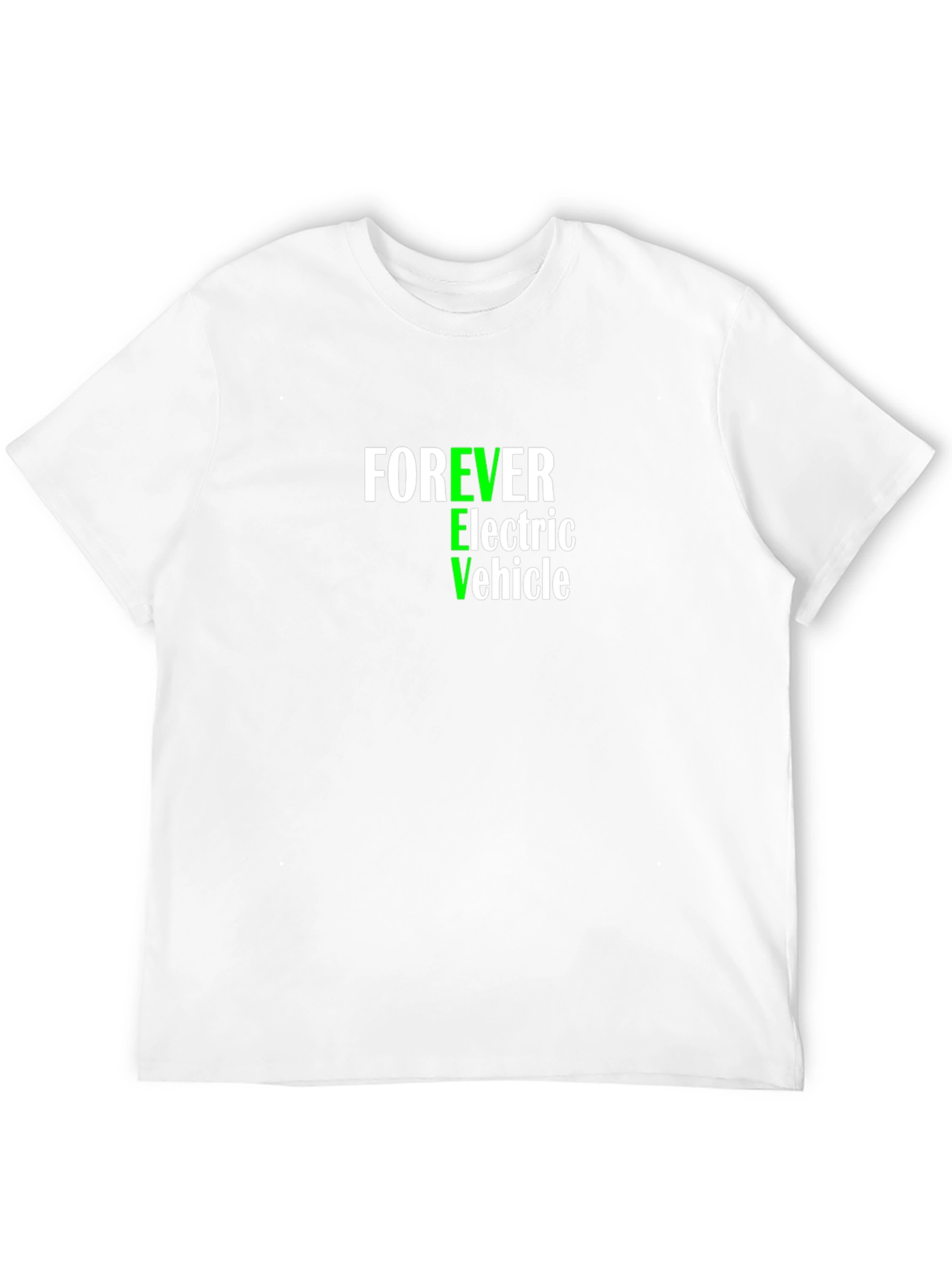 Black Forever Electric Vehicle T-Shirt - Eco-Friendly Fashion view 12