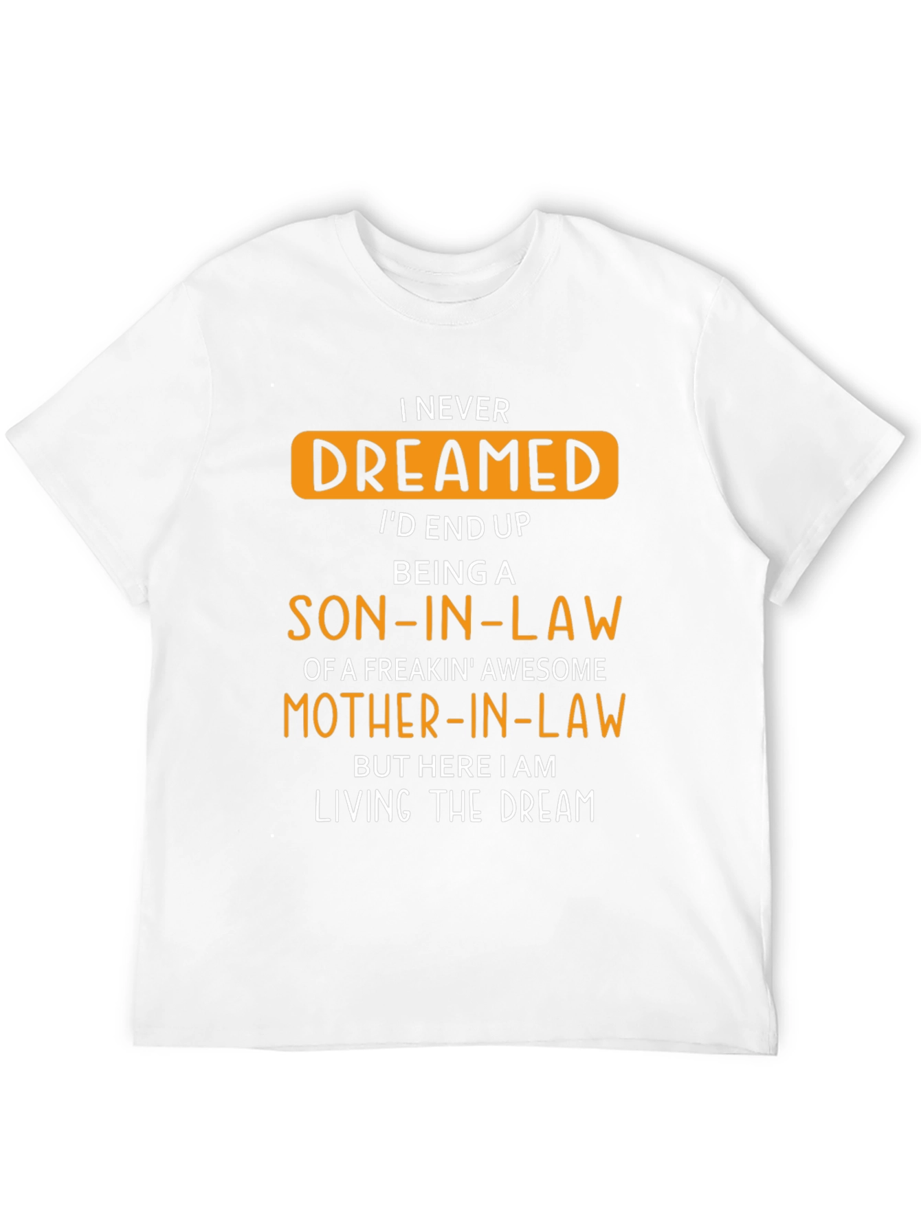Black Funny Son-in-Law Freakin' Awesome Mother-in-Law T-Shirt view 12