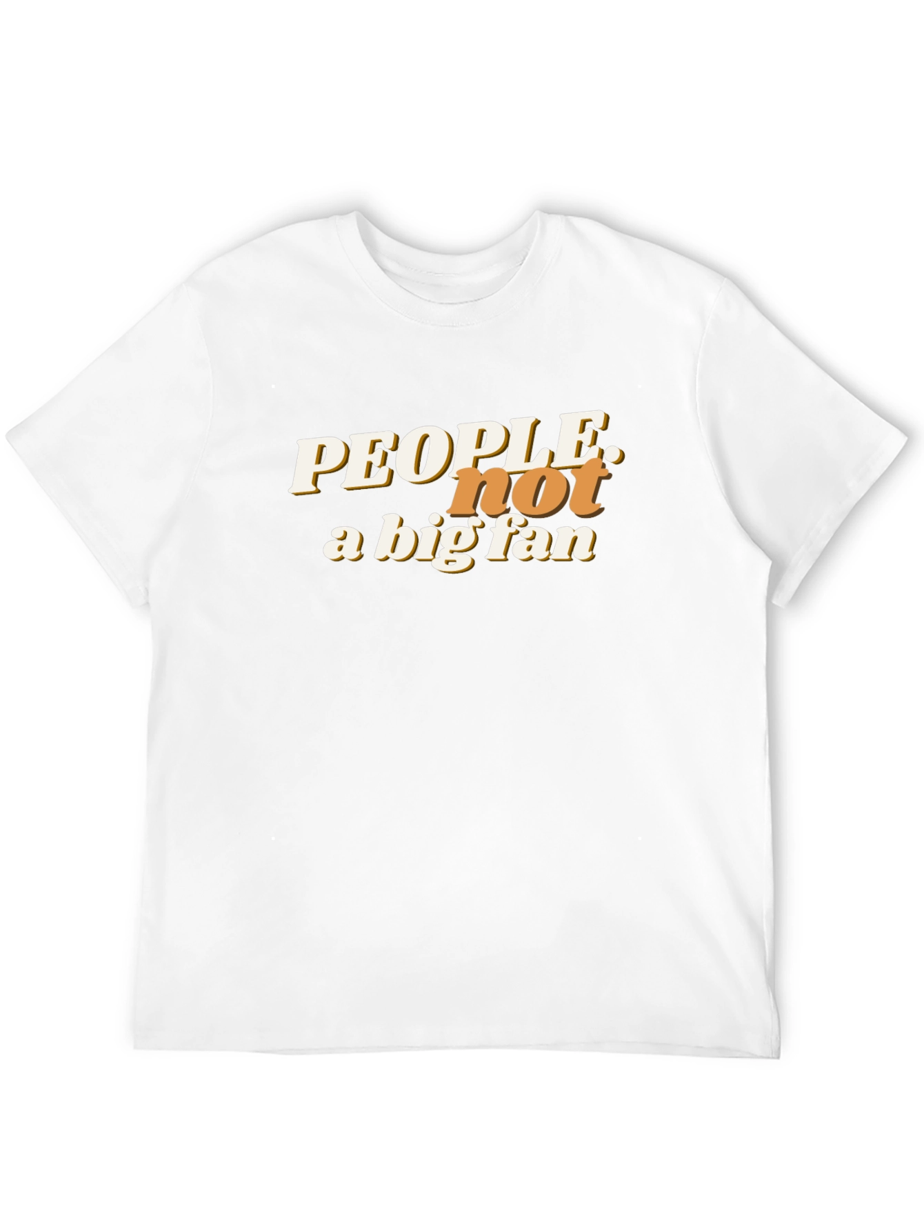 Black People Not A Big Fan Graphic Tee - Black view 12