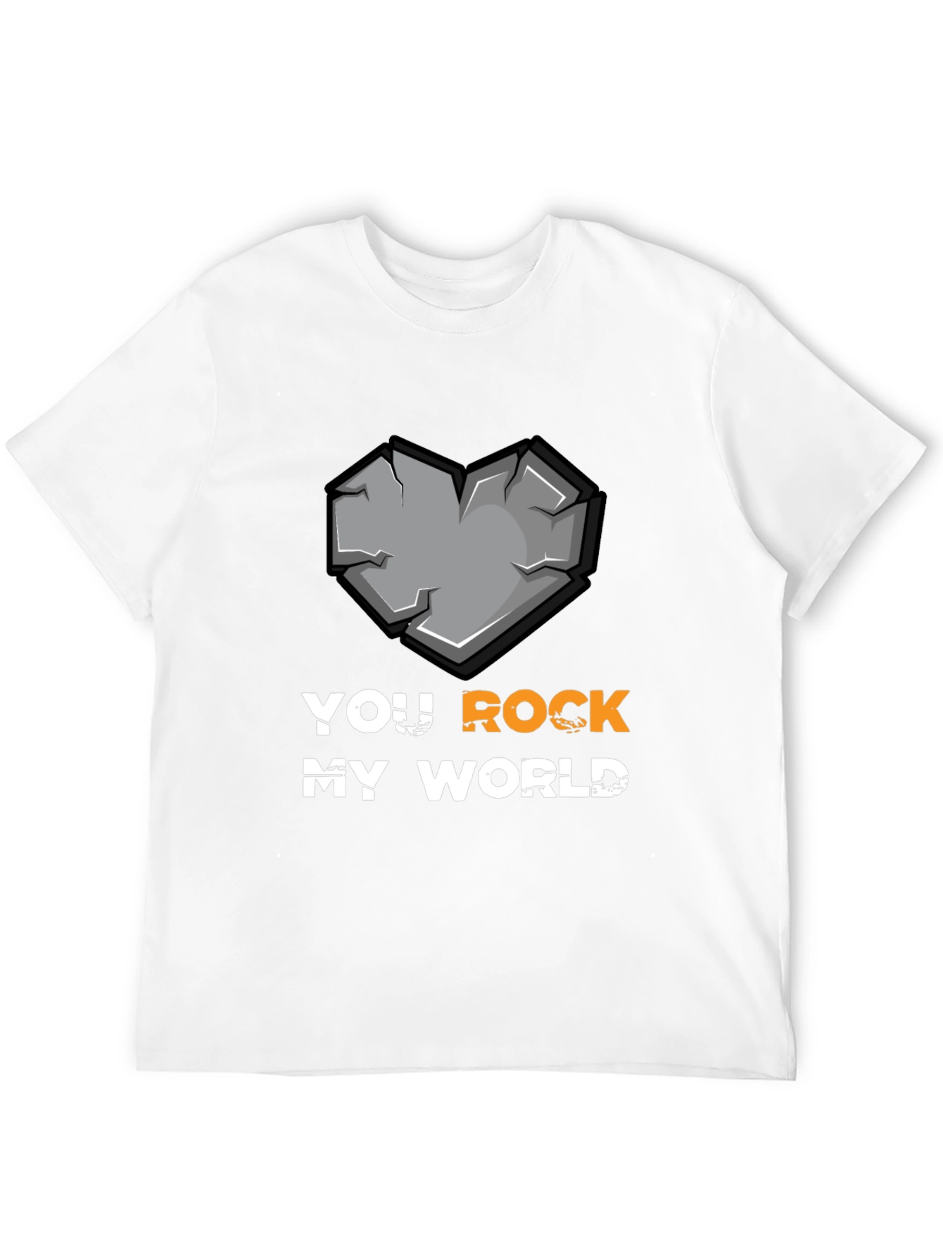 Black You Rock My World Graphic T-Shirt - Black view 12