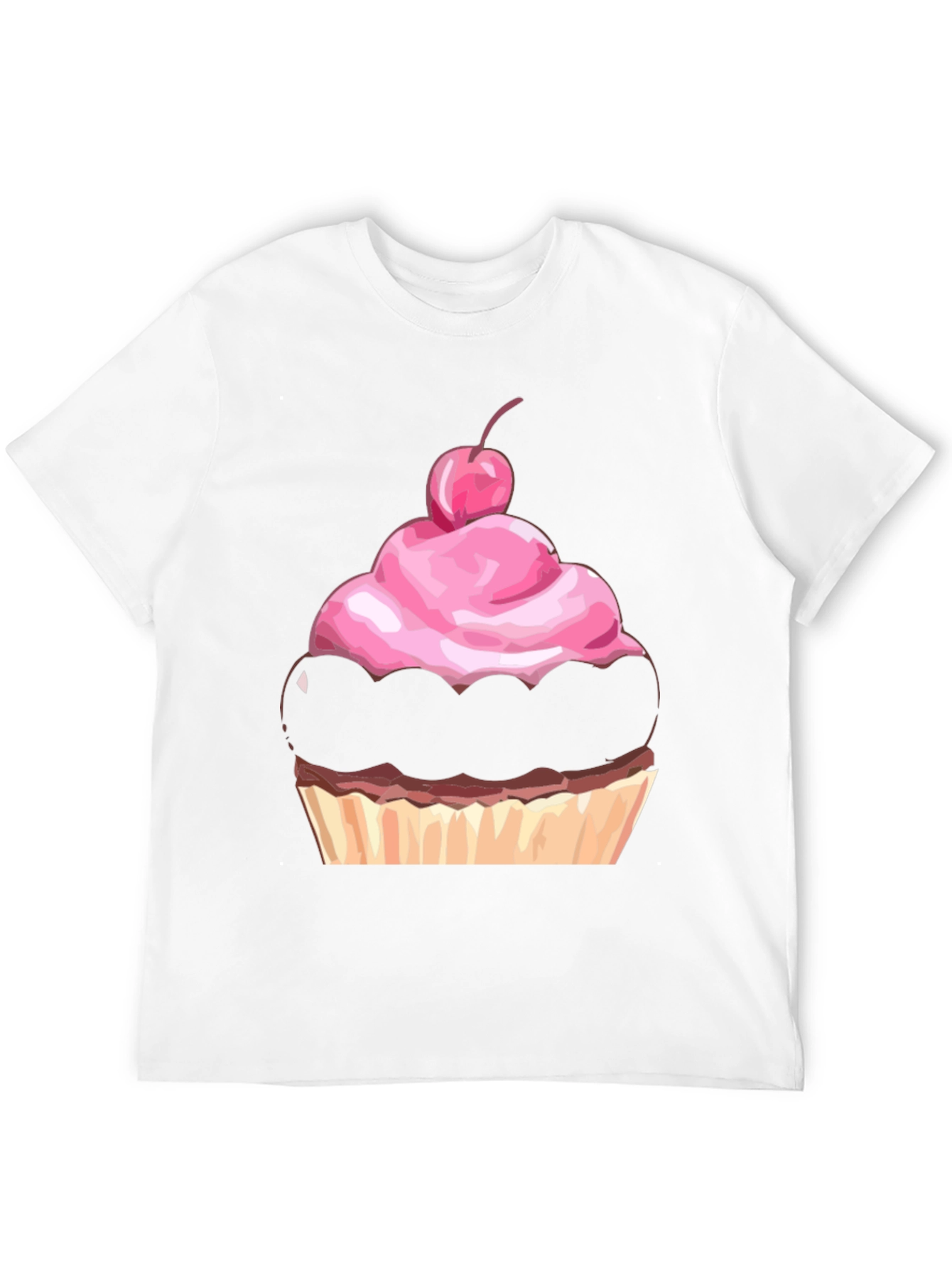 Black Cupcake T-Shirt, Funny Dessert Tee view 12