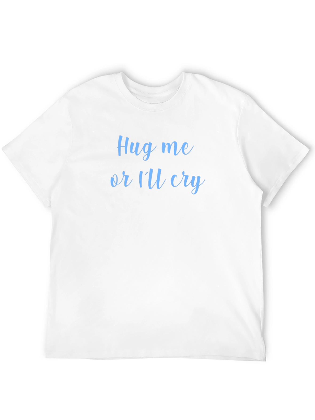 Black Hug Me T-Shirt - Soft Cotton Tee with Cute Saying view 12