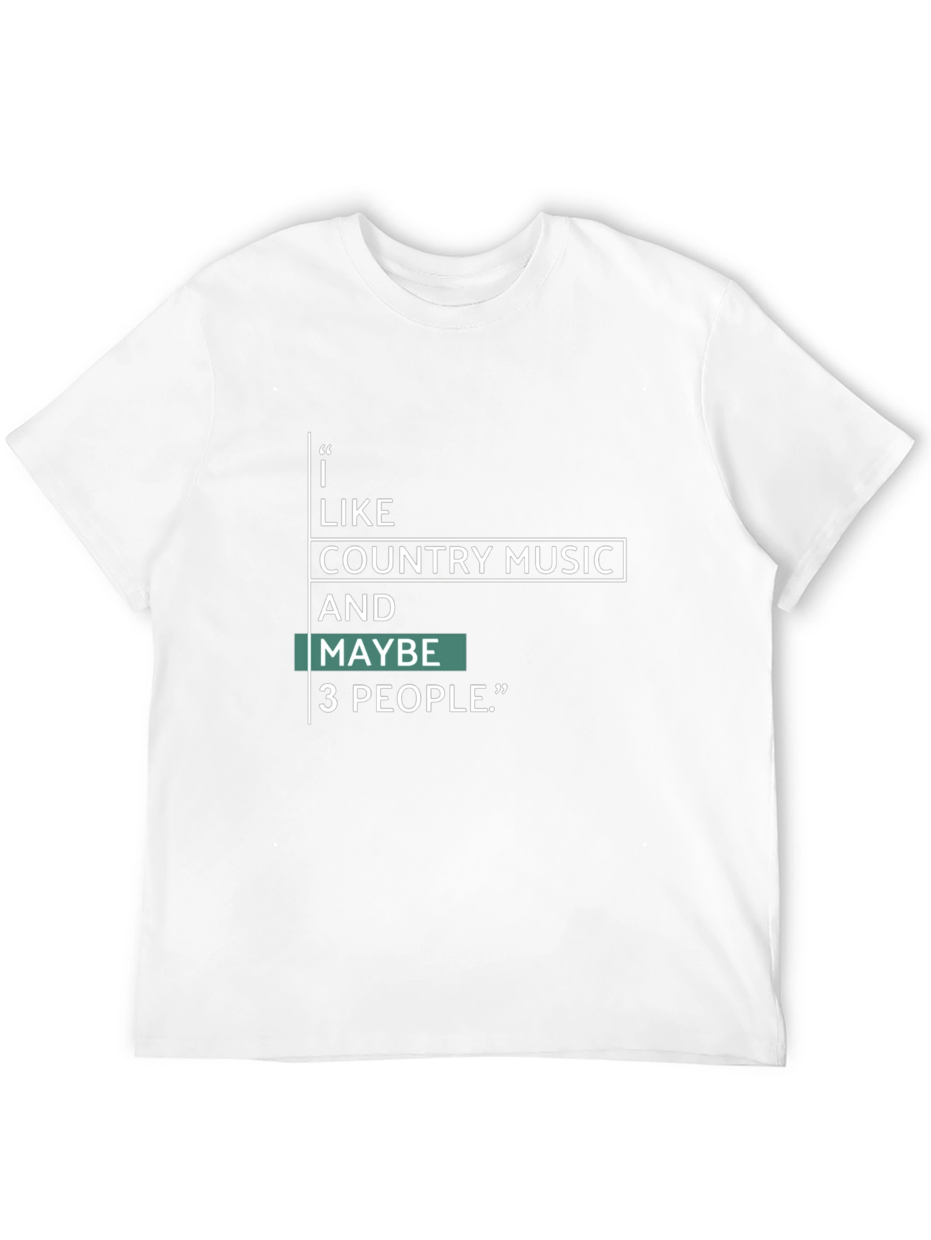 Black Country Music & People Graphic Tee - Black view 12