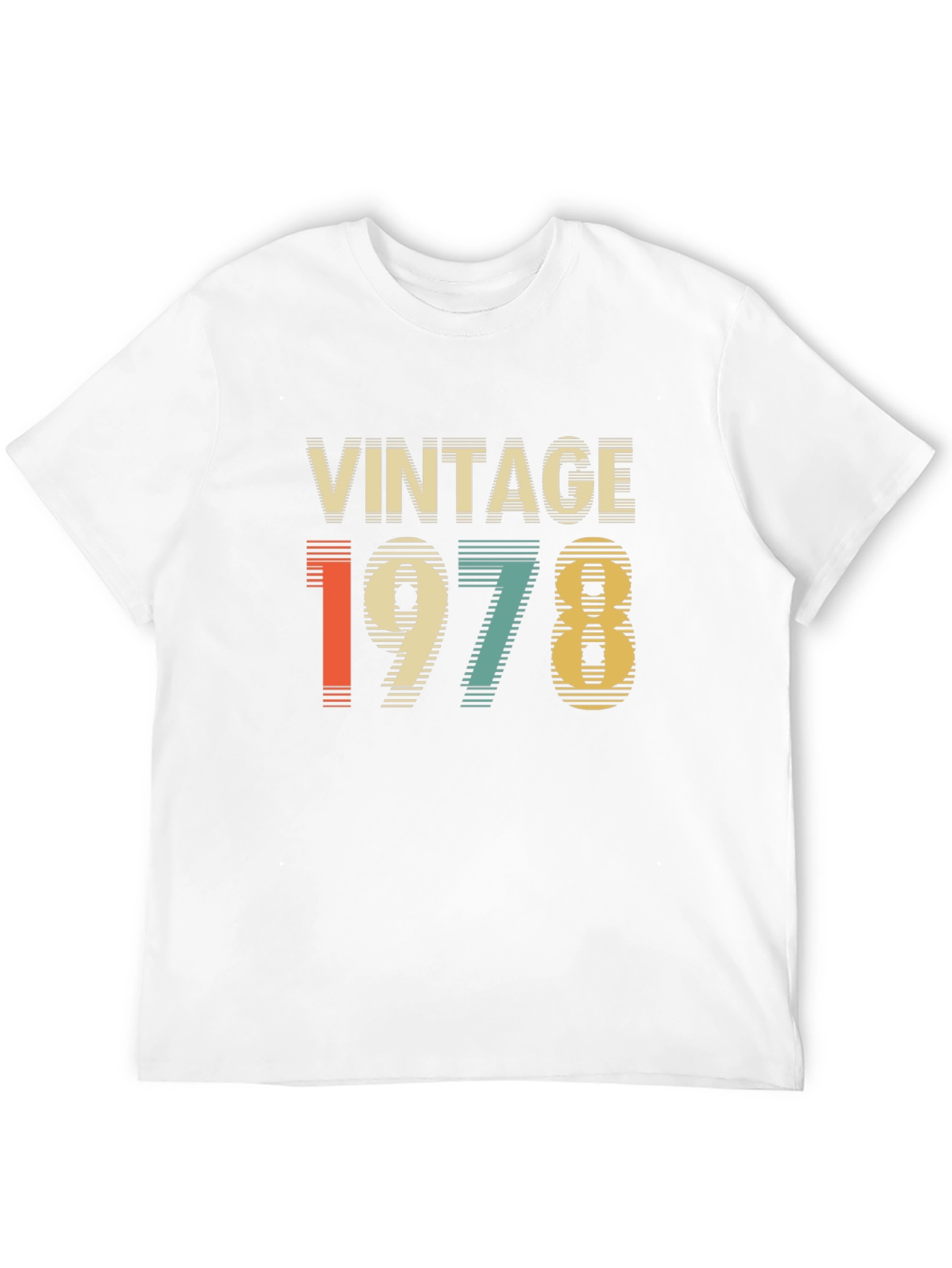 Black Vintage 1978 Graphic Tee - Retro Style view 12