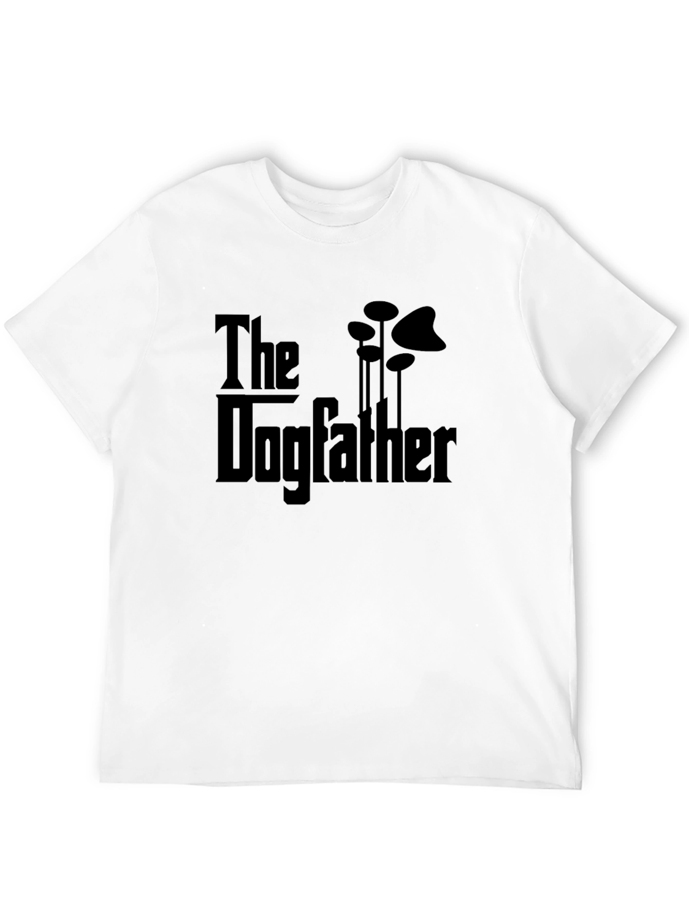 Black The Dogfather Black Graphic T-Shirt view 12