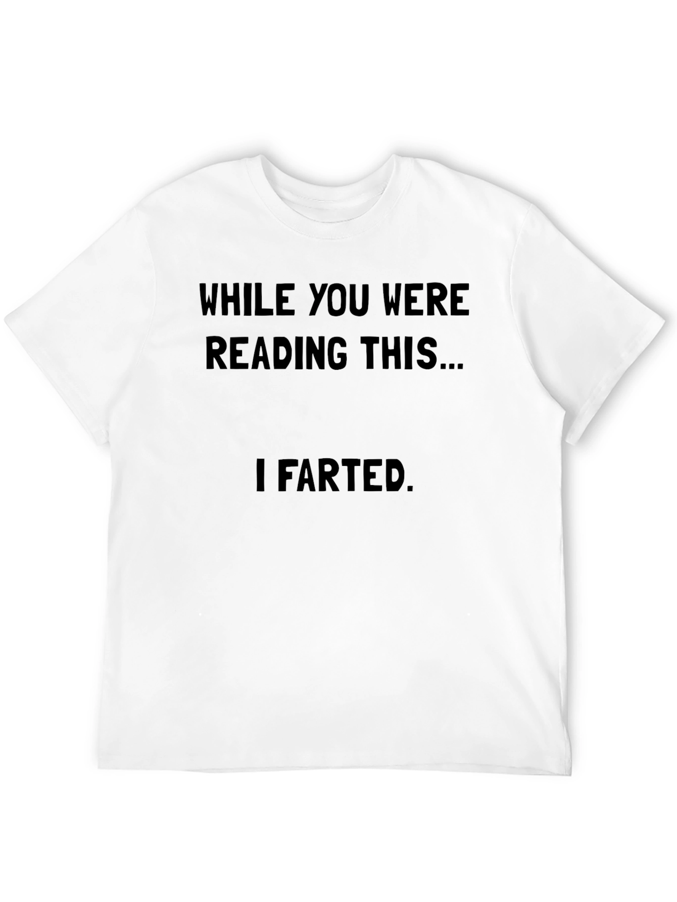 Black Funny "I Farted" Graphic T-Shirt view 12