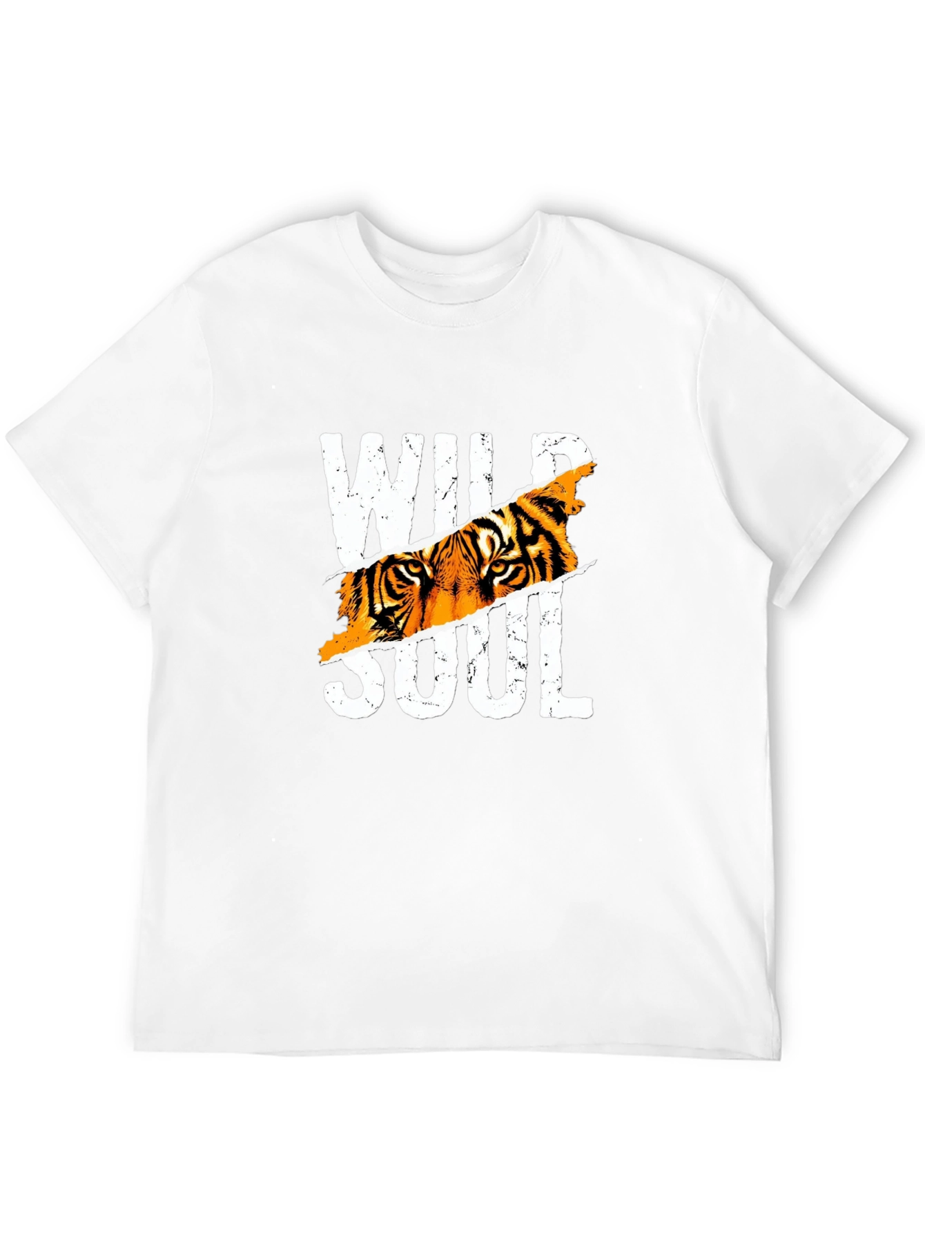Black Wild Soul Tiger Graphic Tee - Black view 12