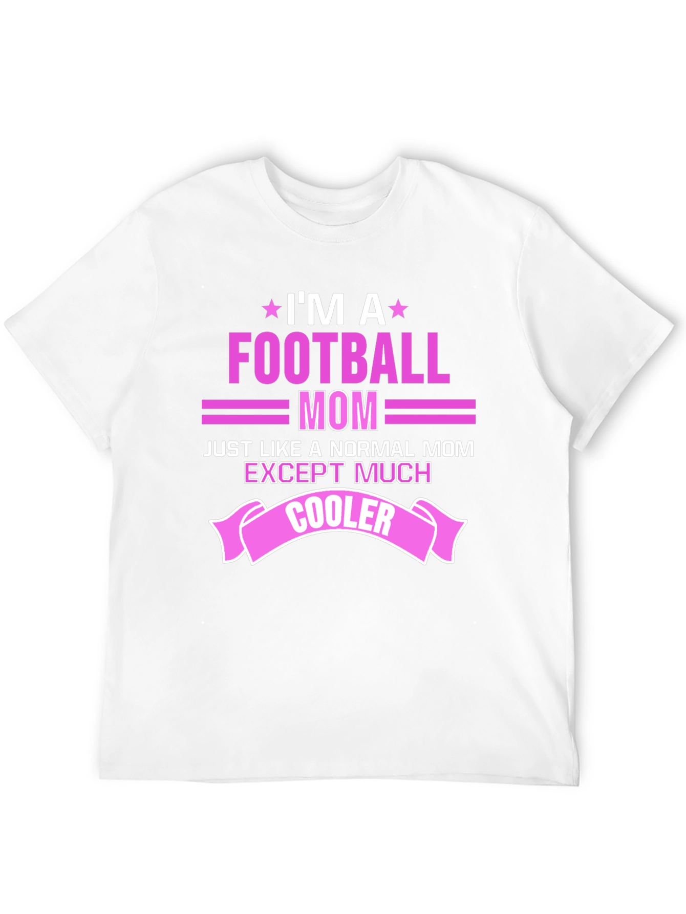 Black Football Mom Graphic T-Shirt view 12