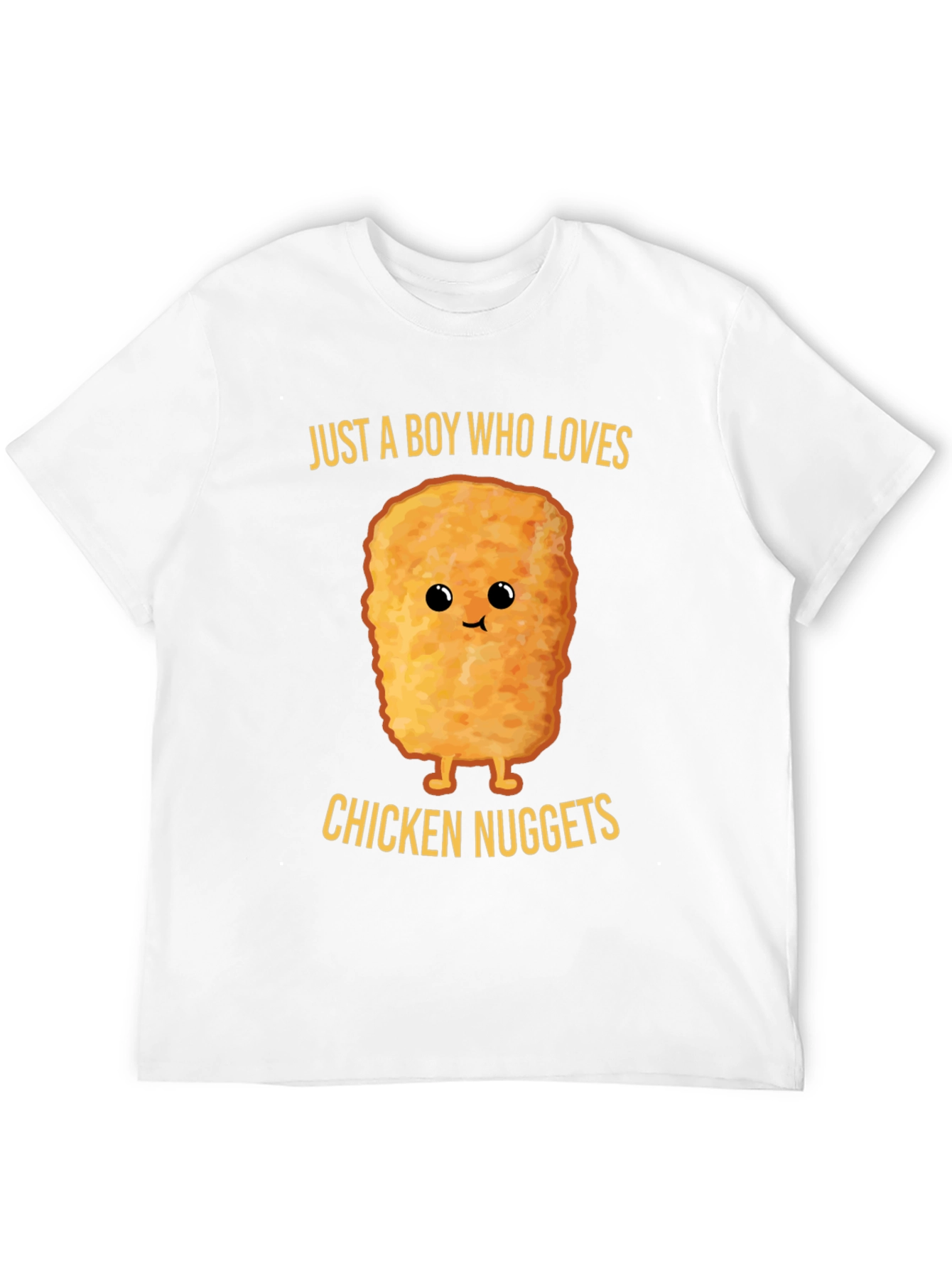 Black Chicken Nugget Lover T-Shirt view 12