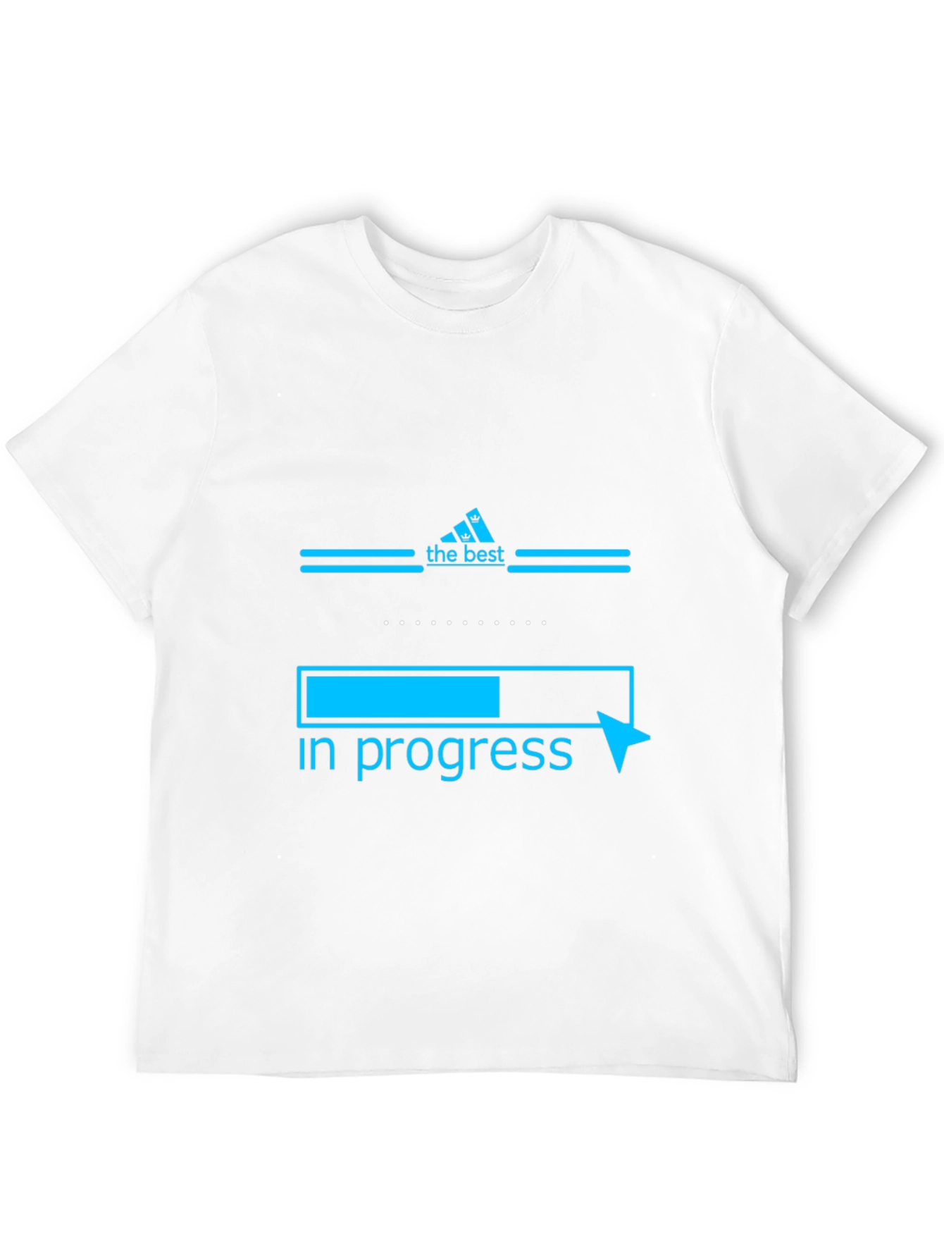 Black The Best In Progress Black Graphic T-Shirt view 12