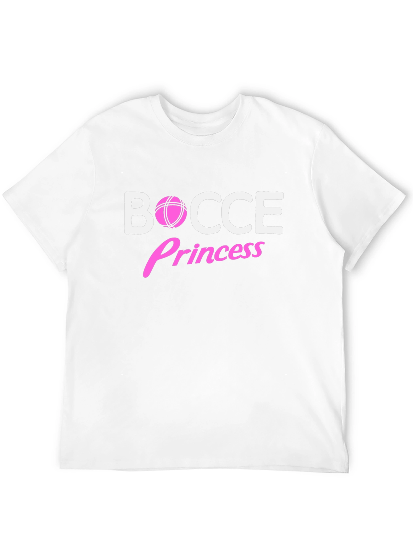 Black Bocce Princess Black T-Shirt - Game Day Style view 12
