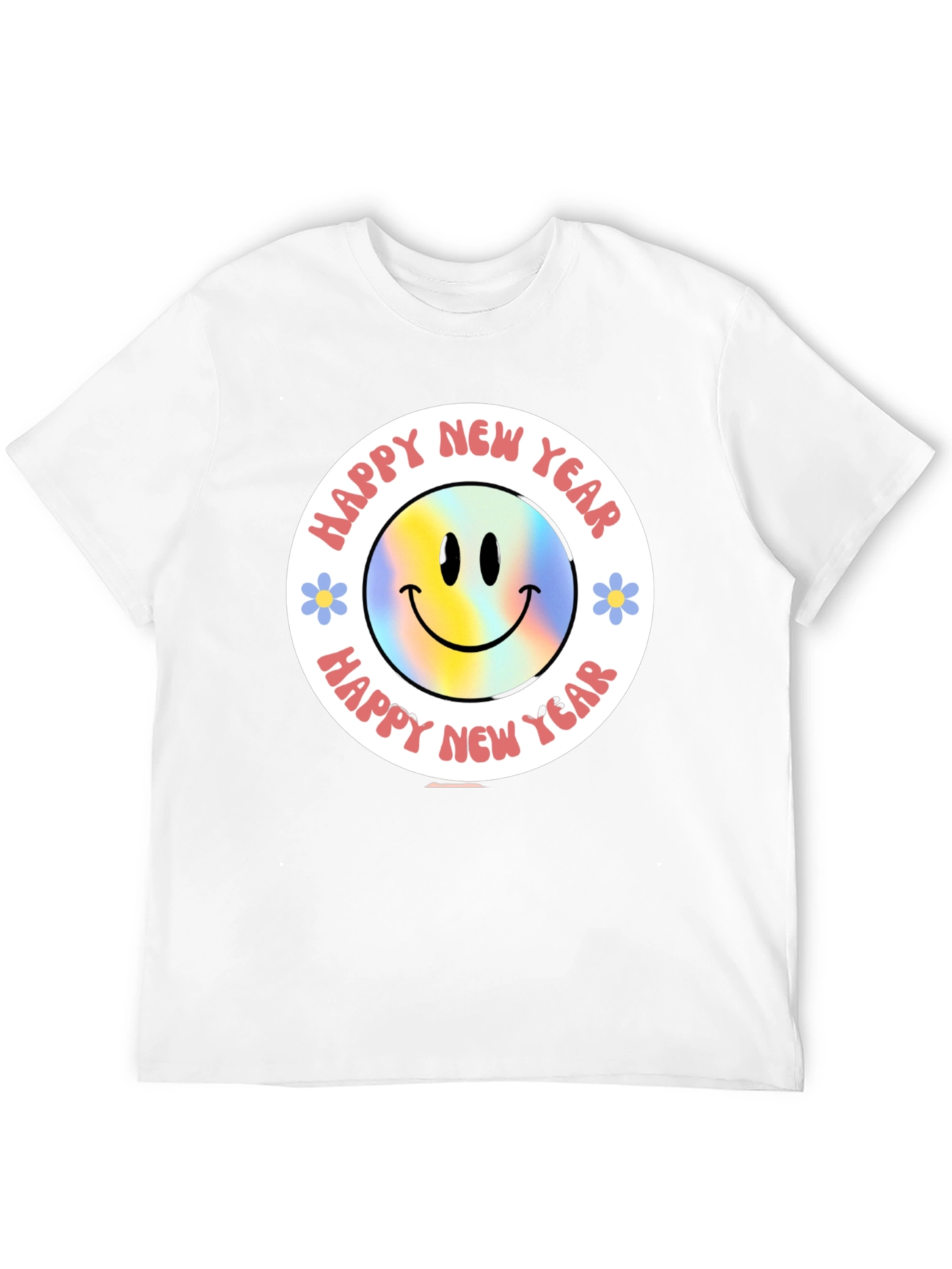 Black Happy New Year Graphic Tee view 12