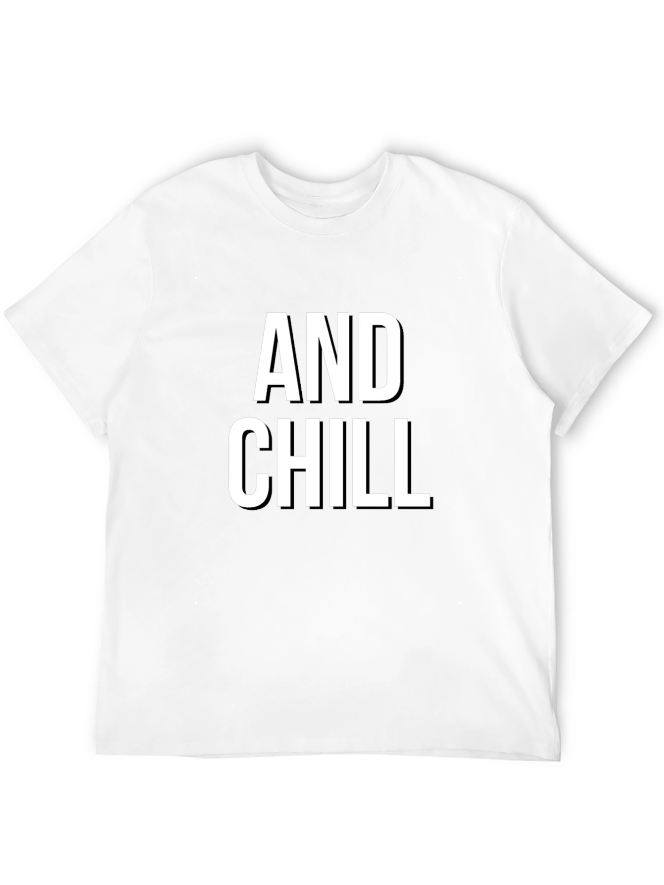 Black And Chill - Unisex Graphic Tee - Comfortable Fit view 12