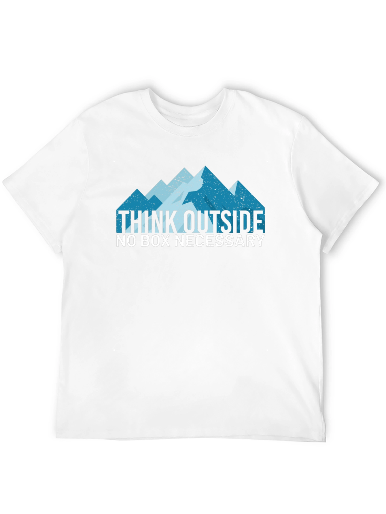Black Think Outside the Box Graphic Tee view 12