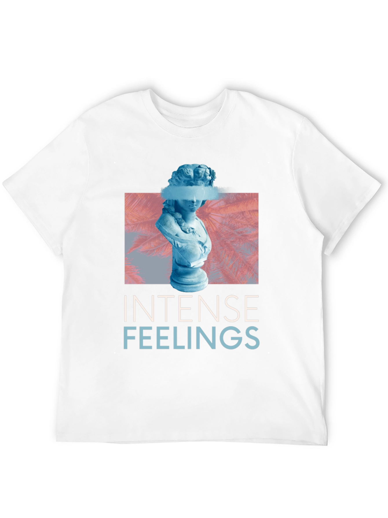 Black Intense Feelings Graphic Tee - Trendy Streetwear view 12