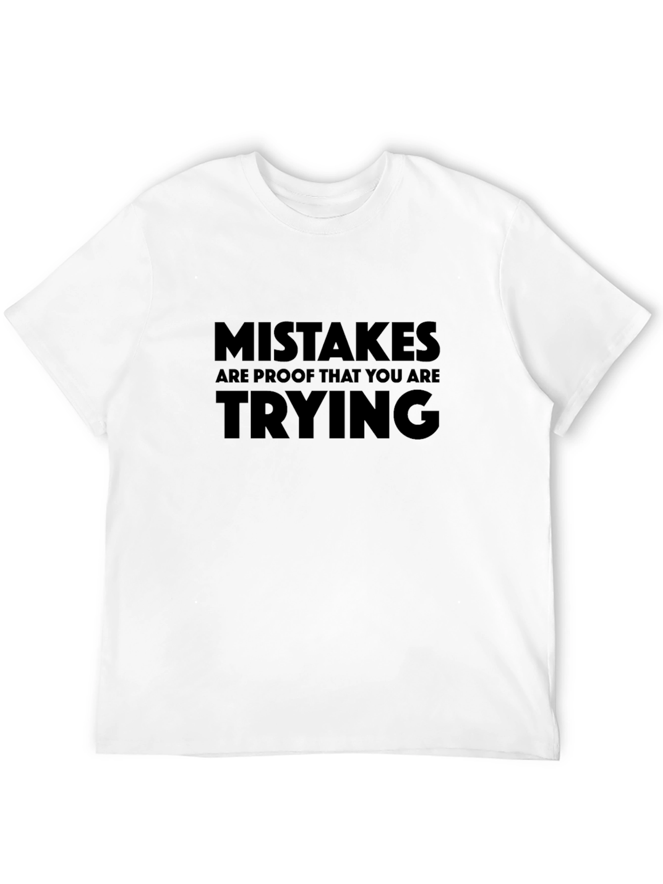 Black Mistakes are Proof T-Shirt view 12