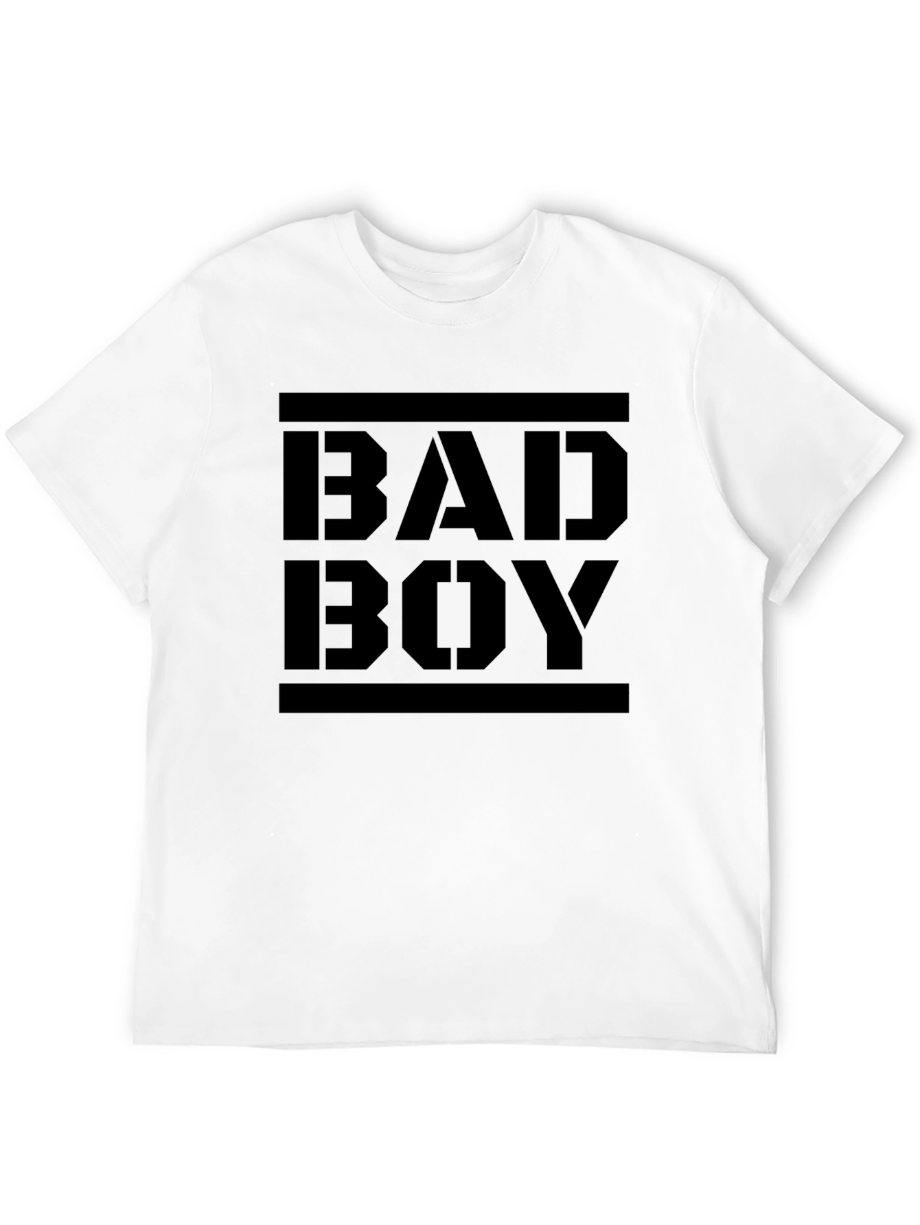 Black Black "Bad Boy" Graphic T-Shirt view 12