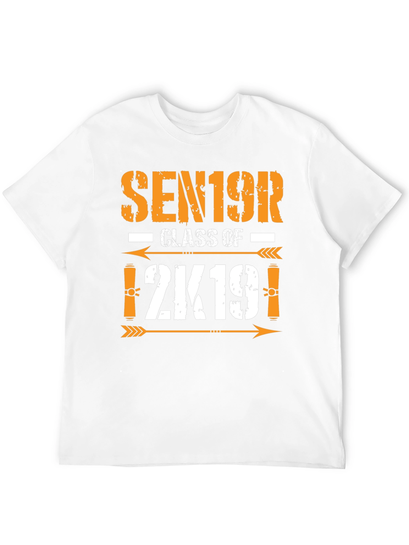 Black Senior Class of 2K19 T-Shirt view 12