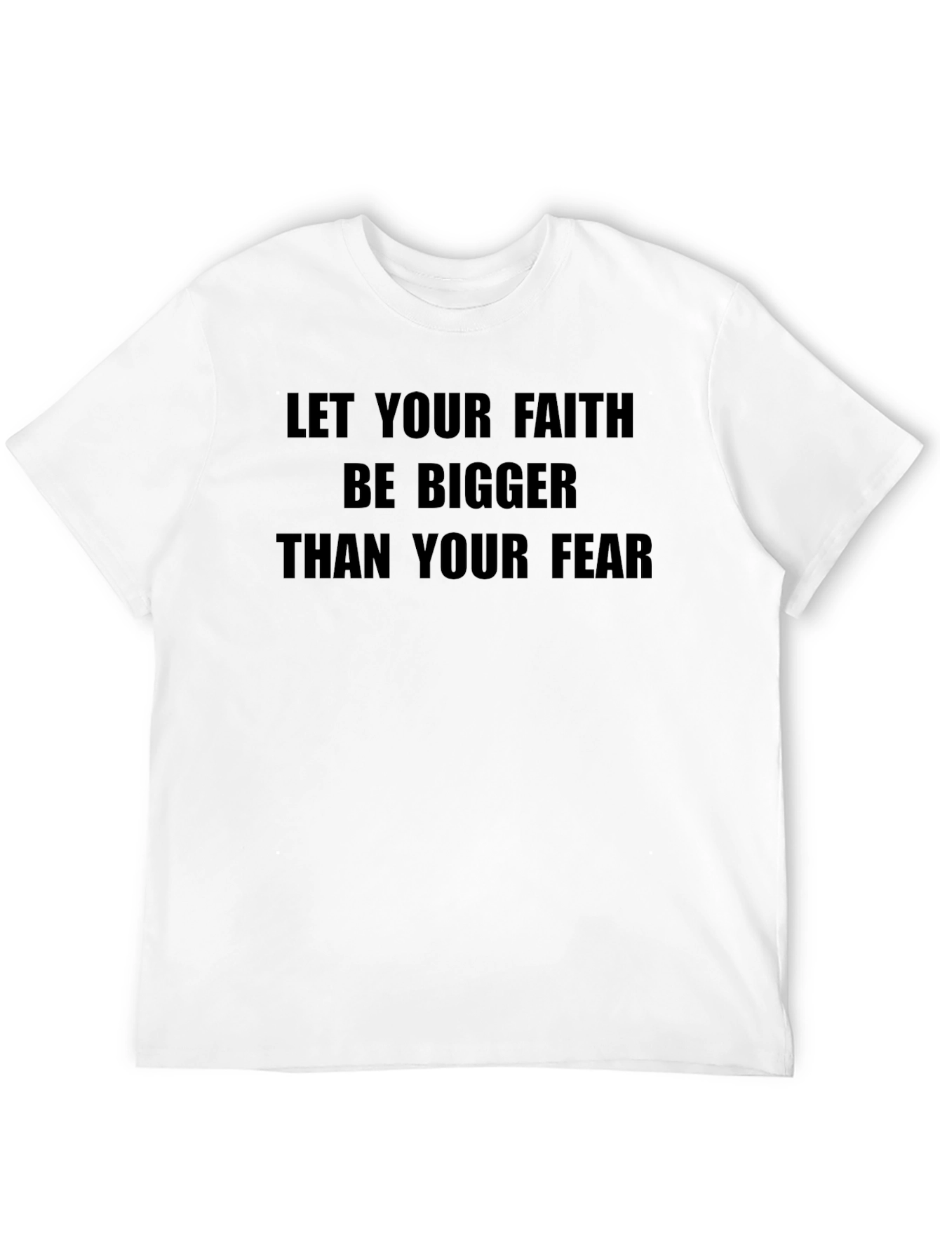 Black Faith Over Fear Graphic Tee view 12