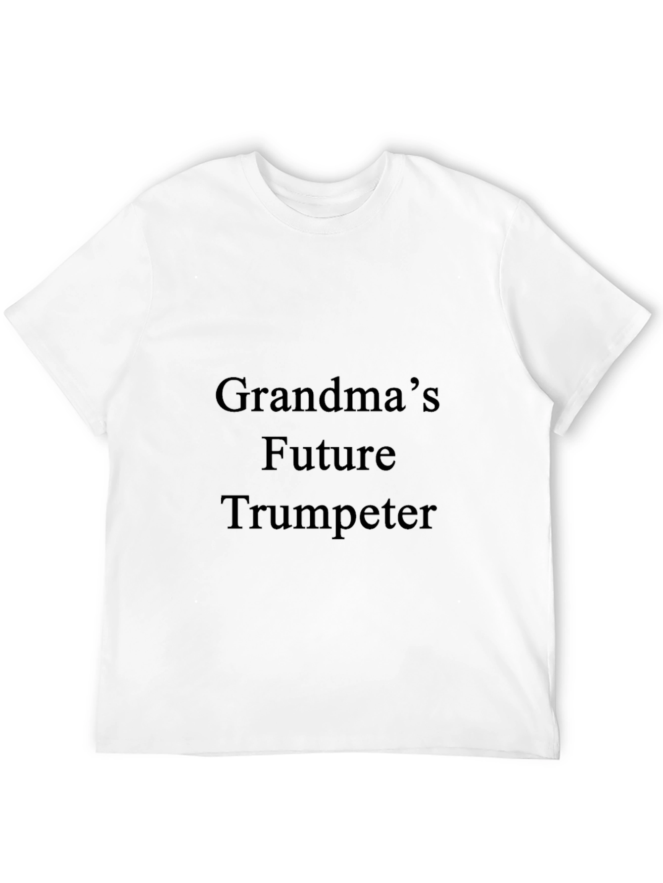 Black Grandma's Future Trumpeter T-Shirt view 12