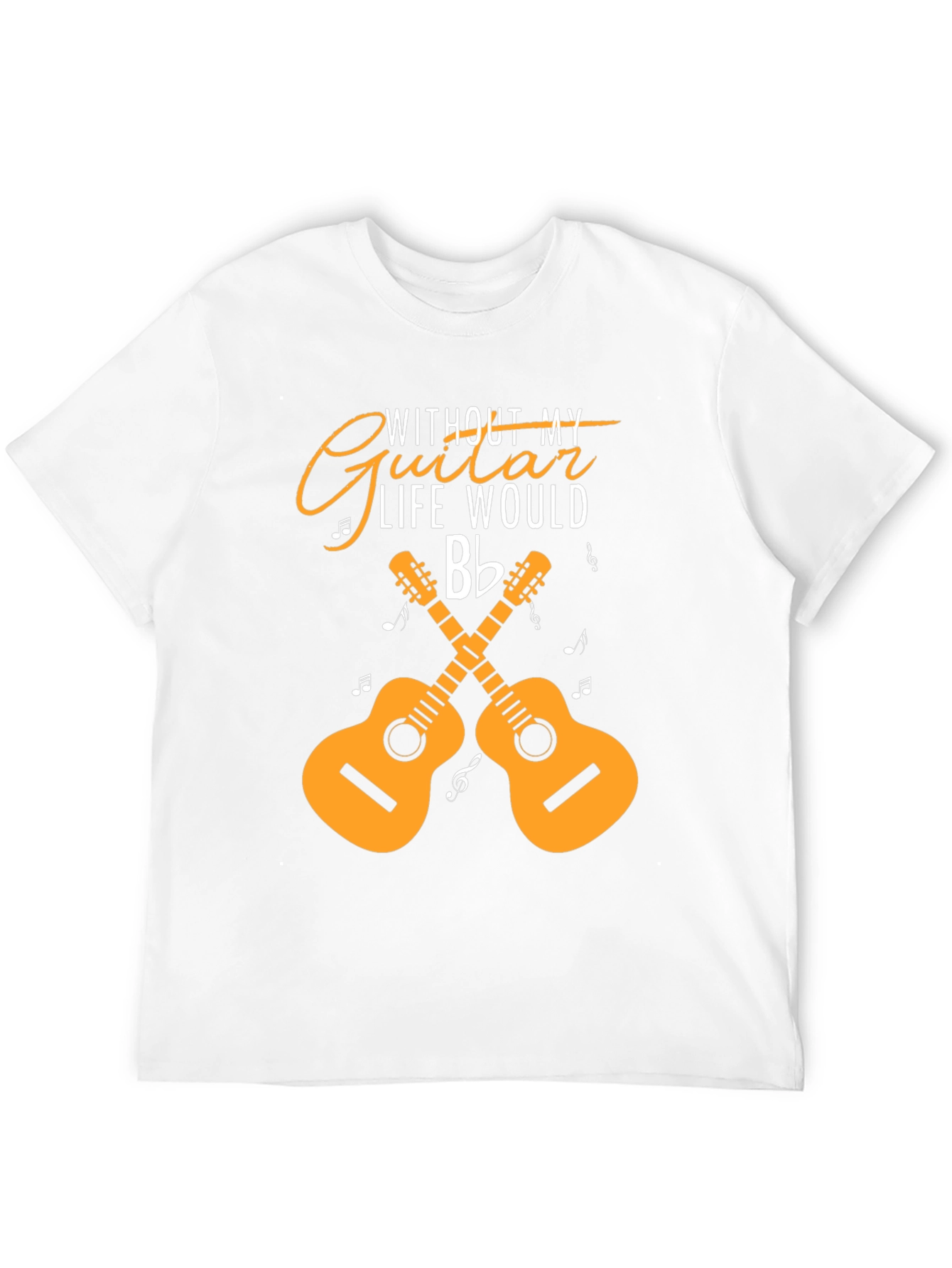 Black Guitar Life T-Shirt: Music Lover Tee view 12