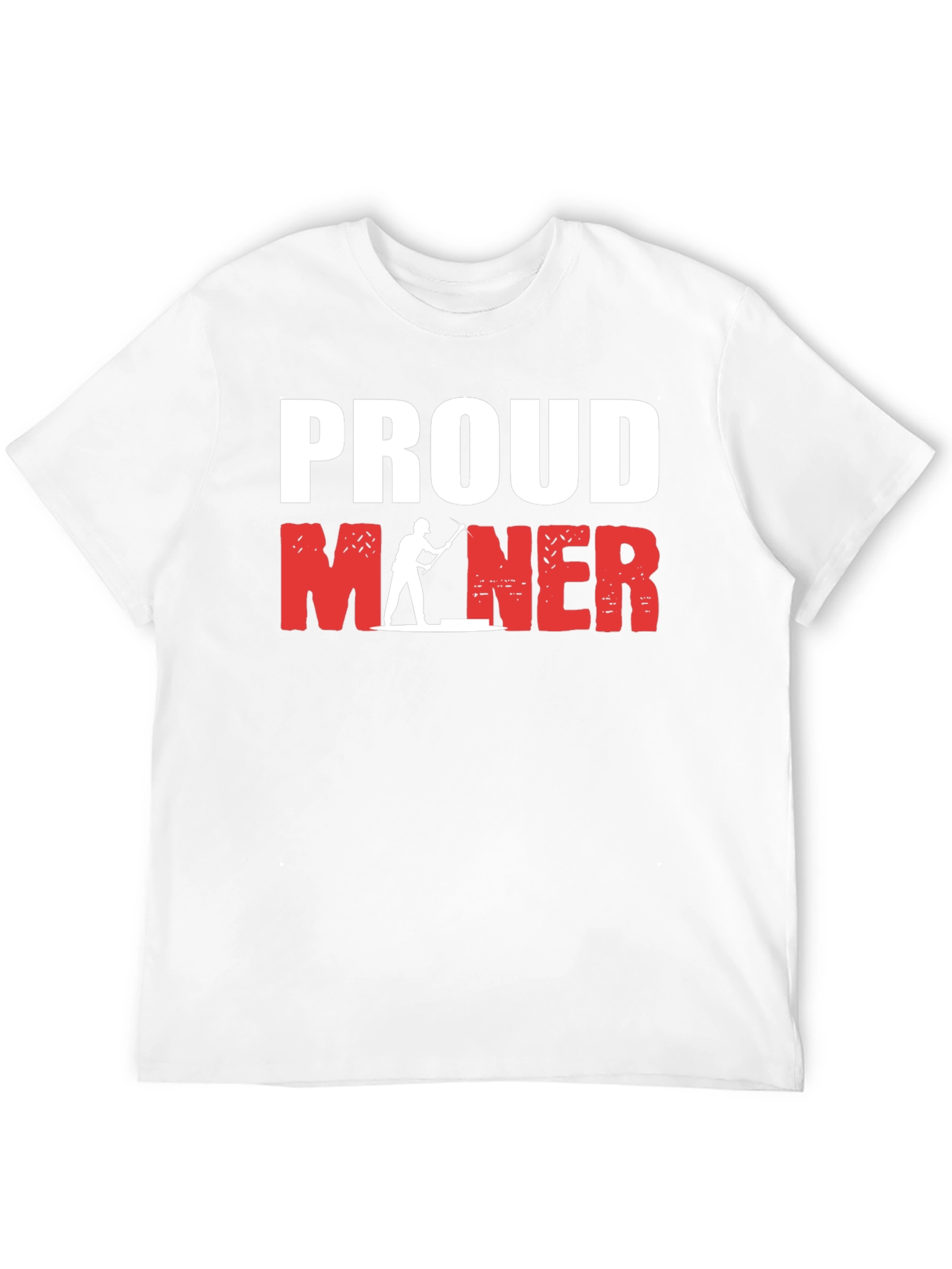 Black Proud Miner Graphic T-Shirt - Black view 12