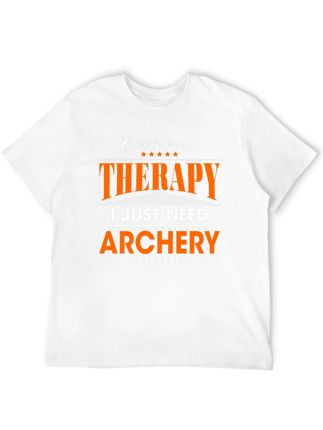 Black Archery Therapy T-Shirt - Hobby & Sport view 12