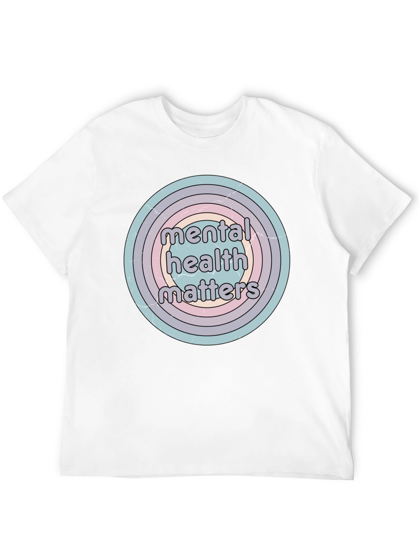 Black Mental Health Matters Graphic Tee - Unisex view 12