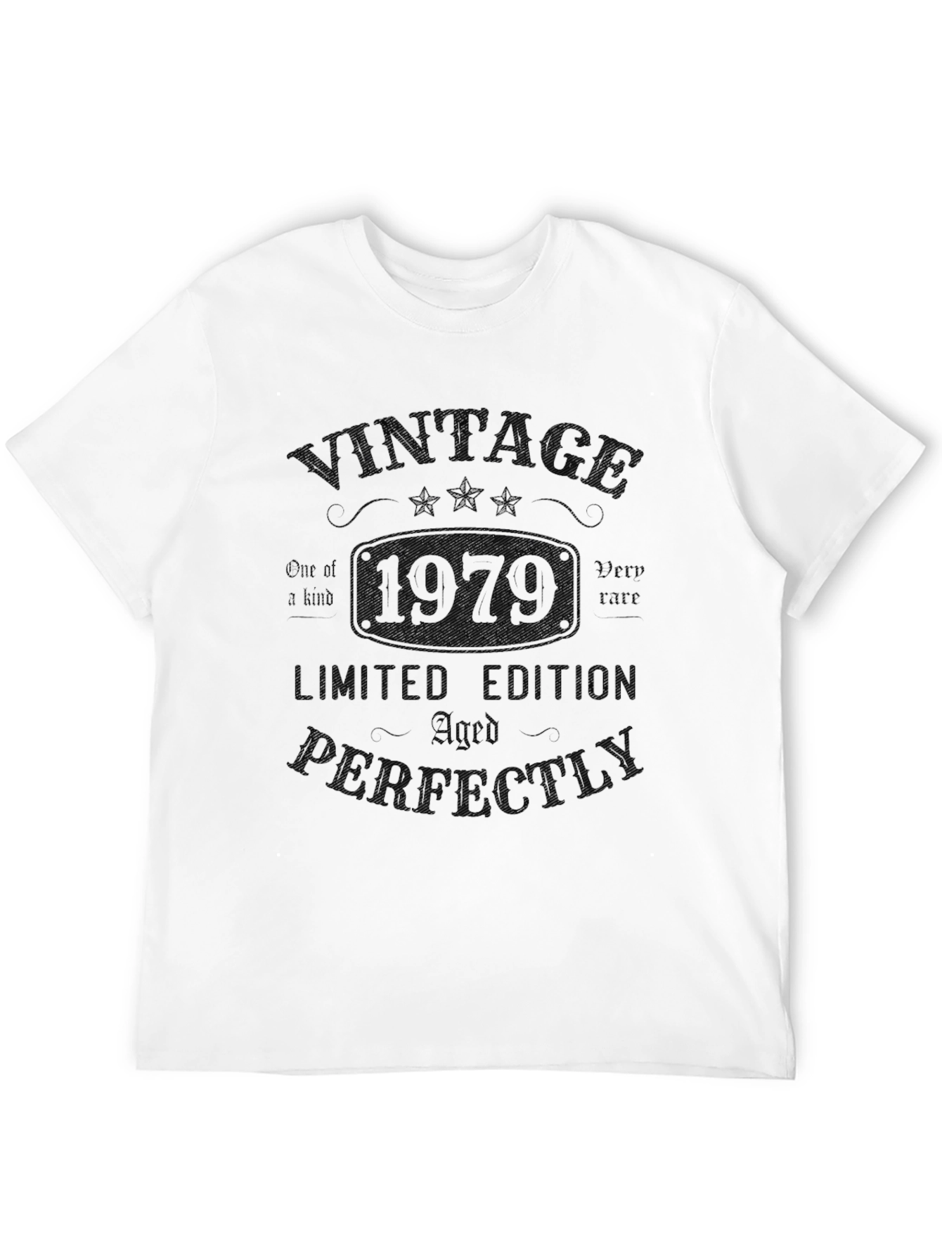 Black Vintage 1979 Limited Edition Black T-Shirt view 12