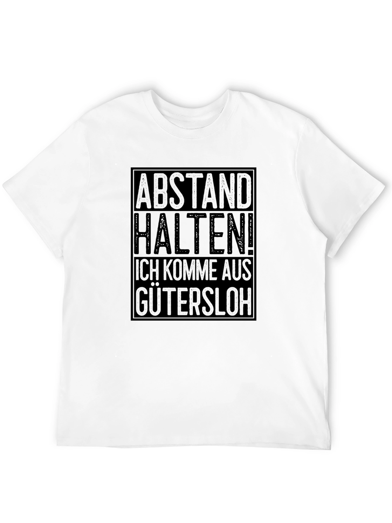Black Abstand Halten Gütersloh Black T-Shirt view 12