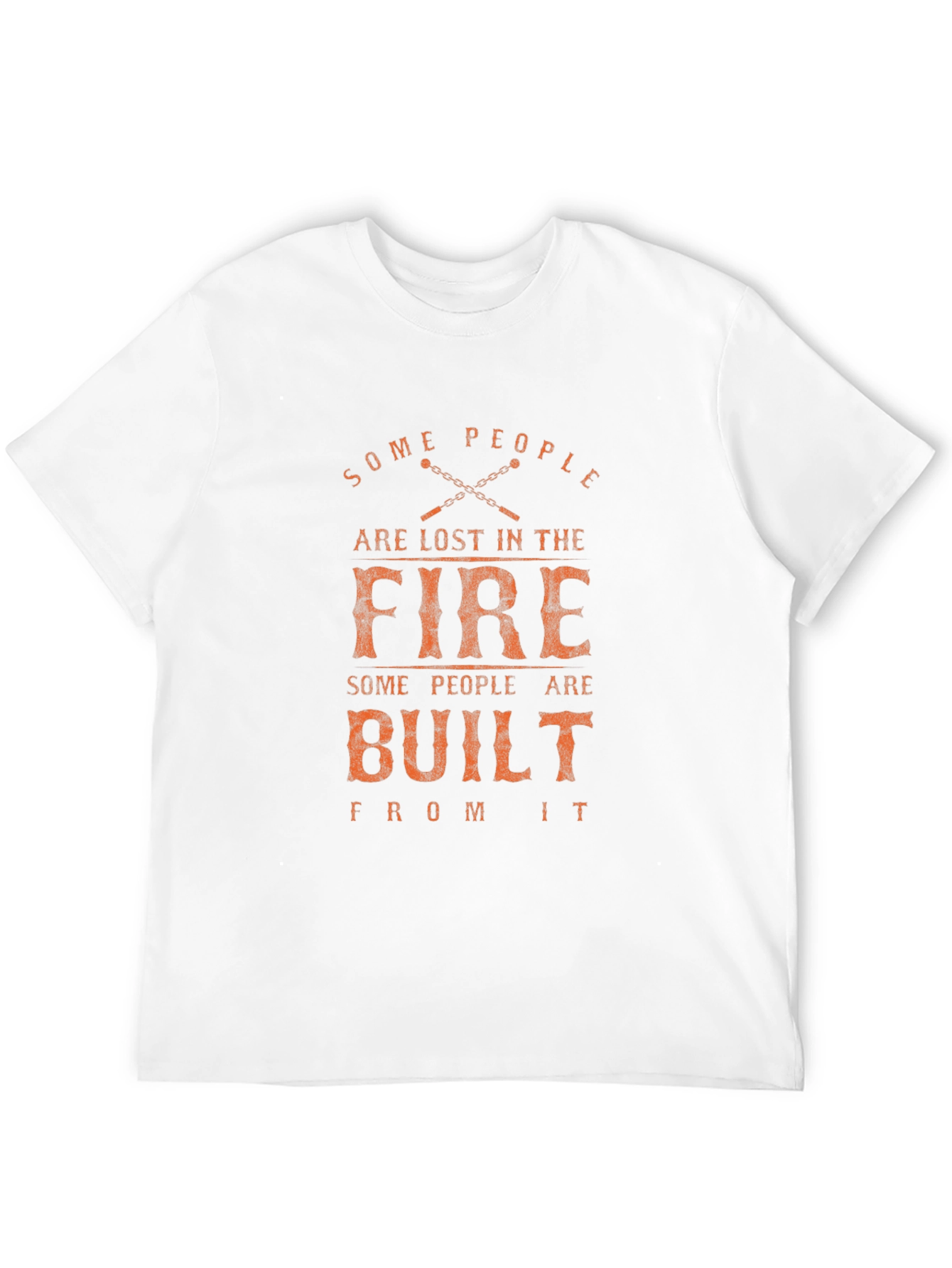 Black Built From Fire Graphic Tee view 12