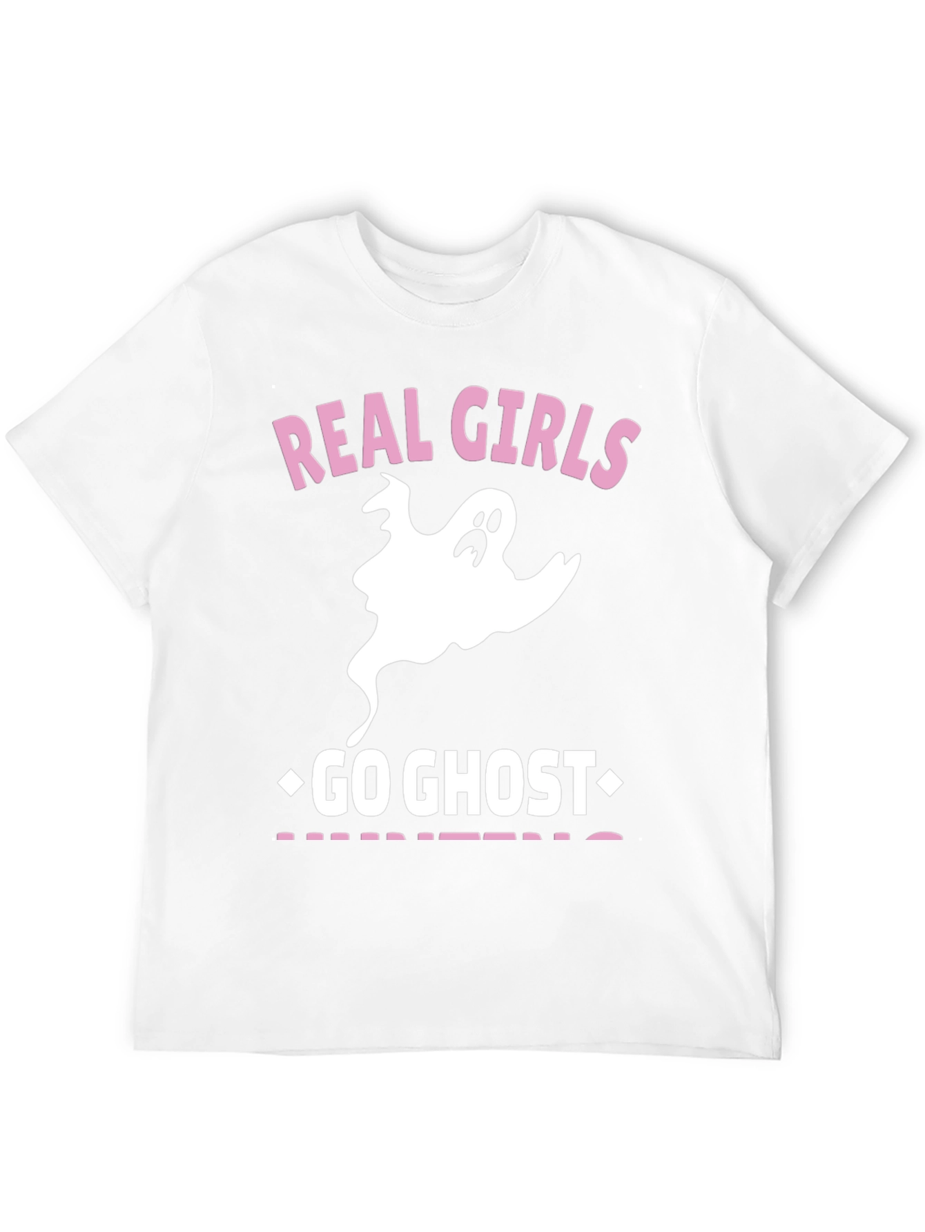 Black Real Girls Go Ghost Hunting T-Shirt view 12