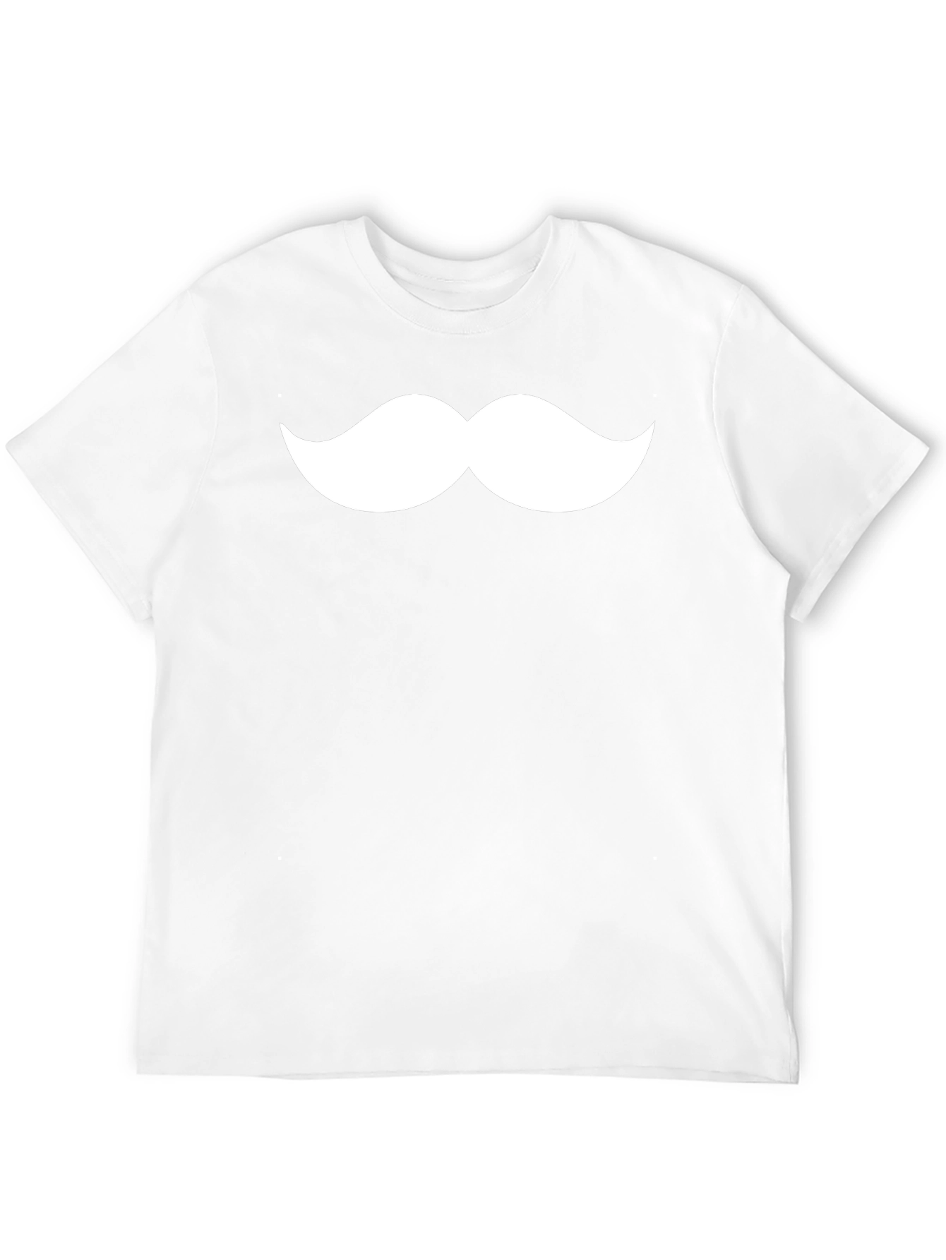 Black Mustache Graphic Tee - Classic Fun Design view 12