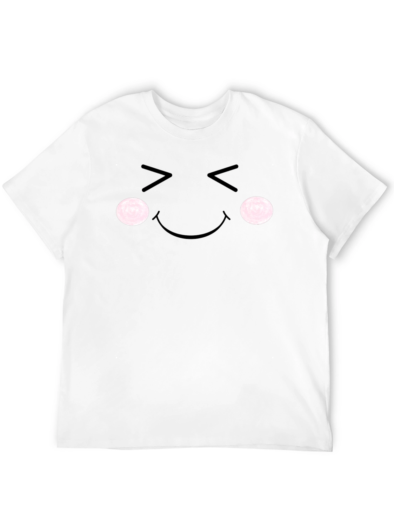 Black Kawaii Emoji Tee - Express Your Happy Side! view 12